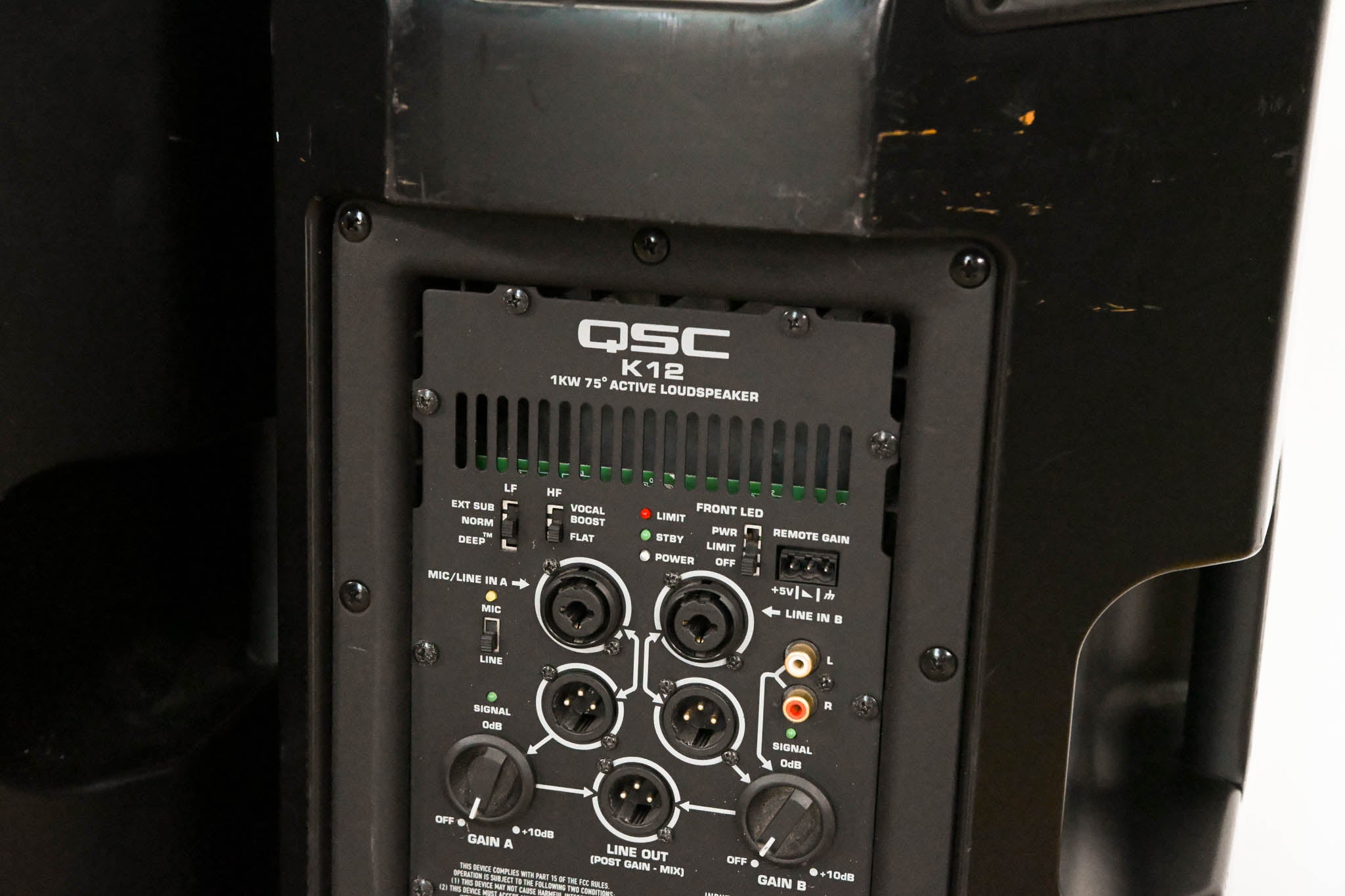 QSC K12 2-Way 1000W Powered Lightweight Loudspeaker (PAIR)