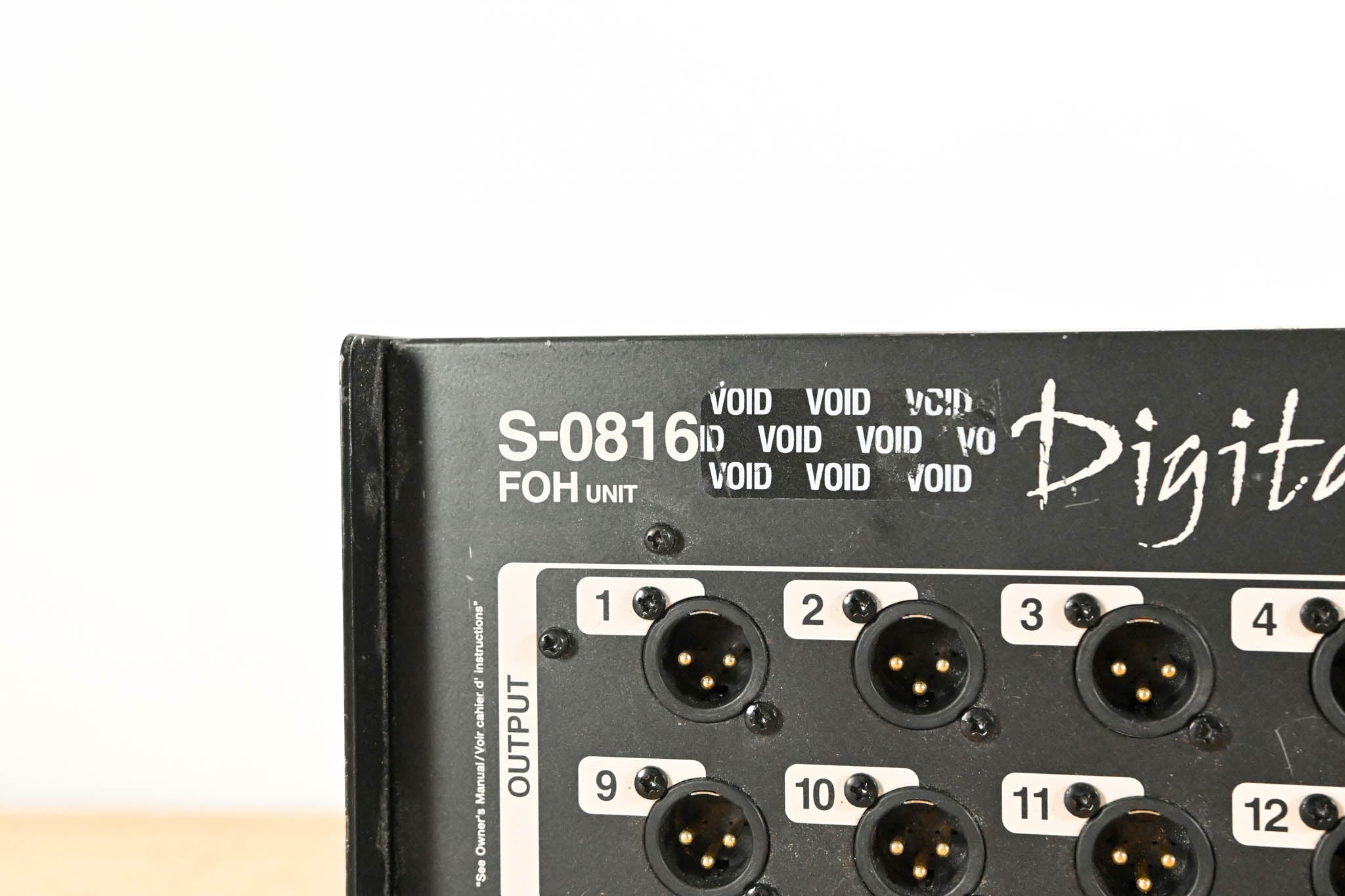 Roland S-0816 8 x 16 Digital Snake Front of House Unit