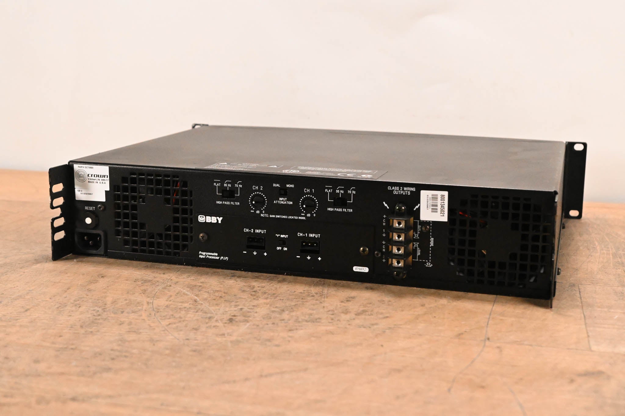 Crown CTs 600 Two-Channel 300W Power Amplifier