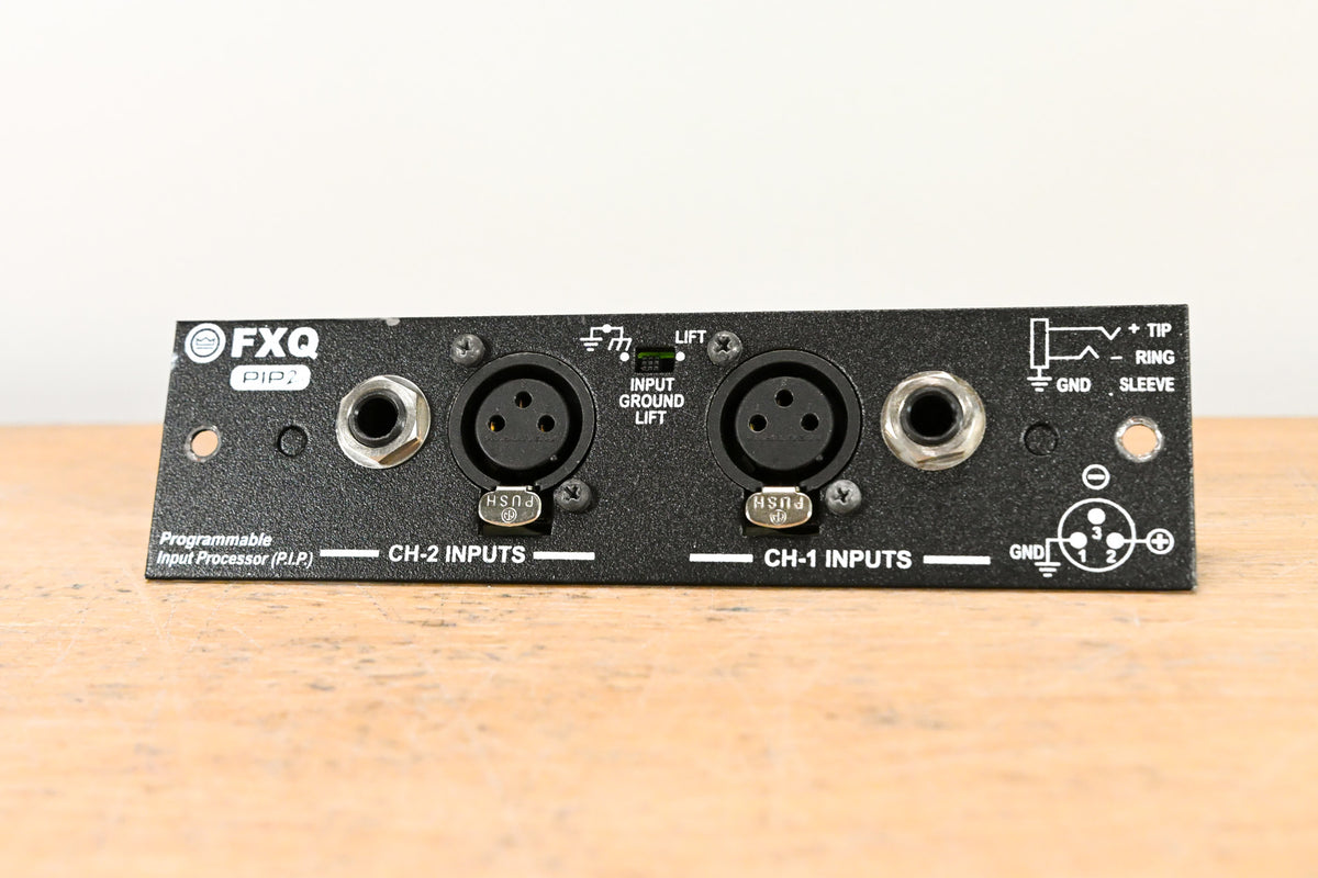Crown FXQ PIP2 XLR/TRS Input Card for Amplifier