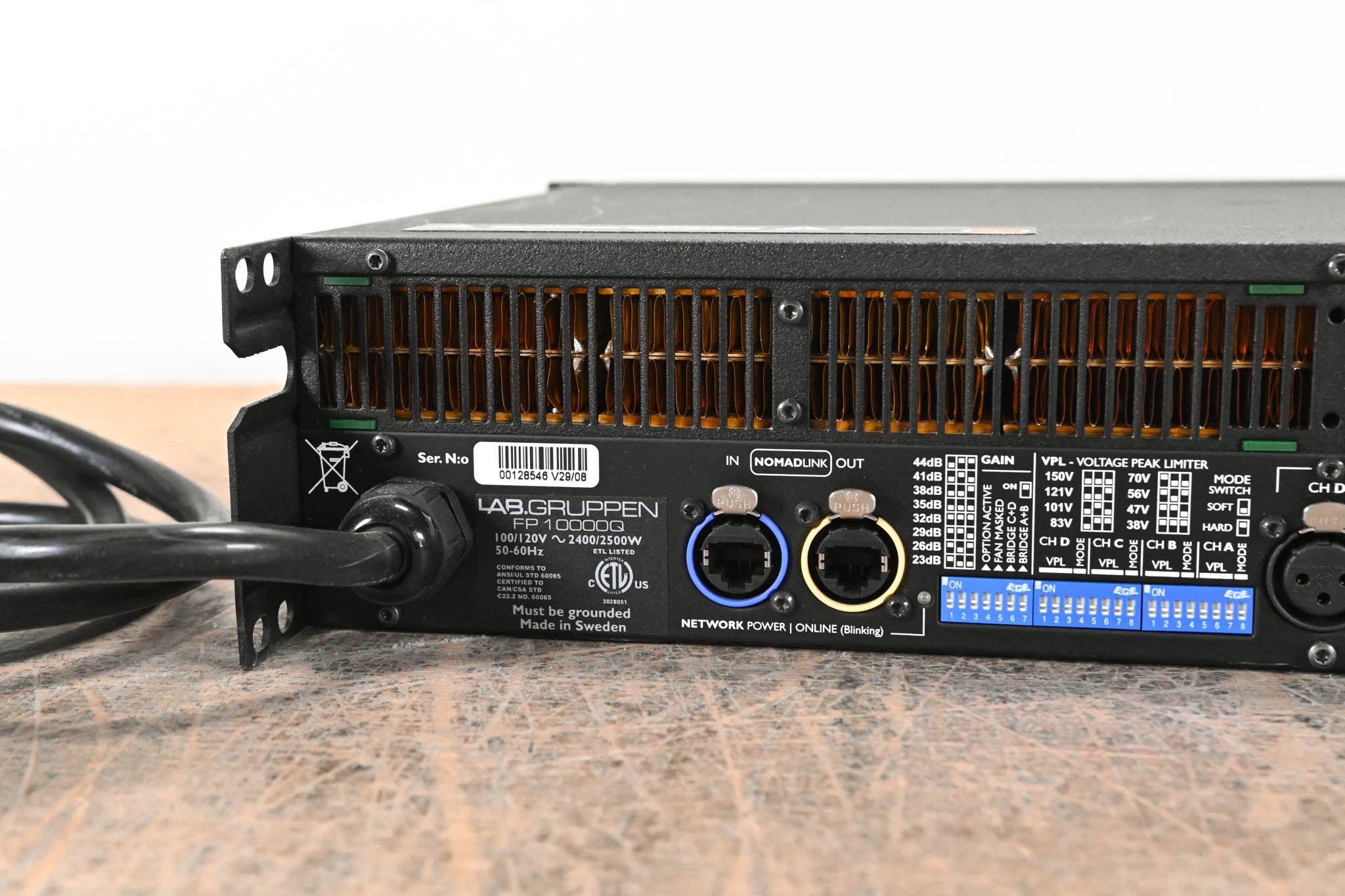 Lab Gruppen FP10000Q 4-Channel Power Amplifier