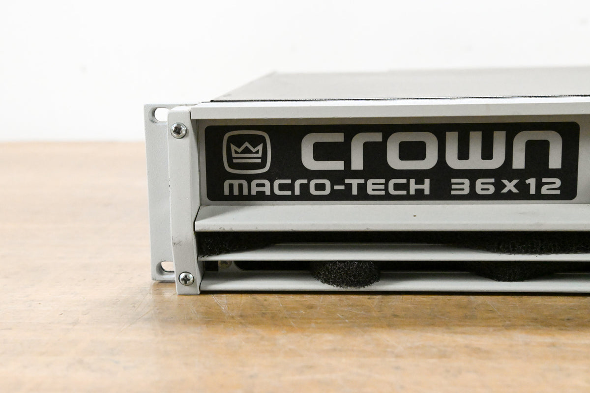 Crown Macro-Tech 36x12 2-Channel Power Amplifier
