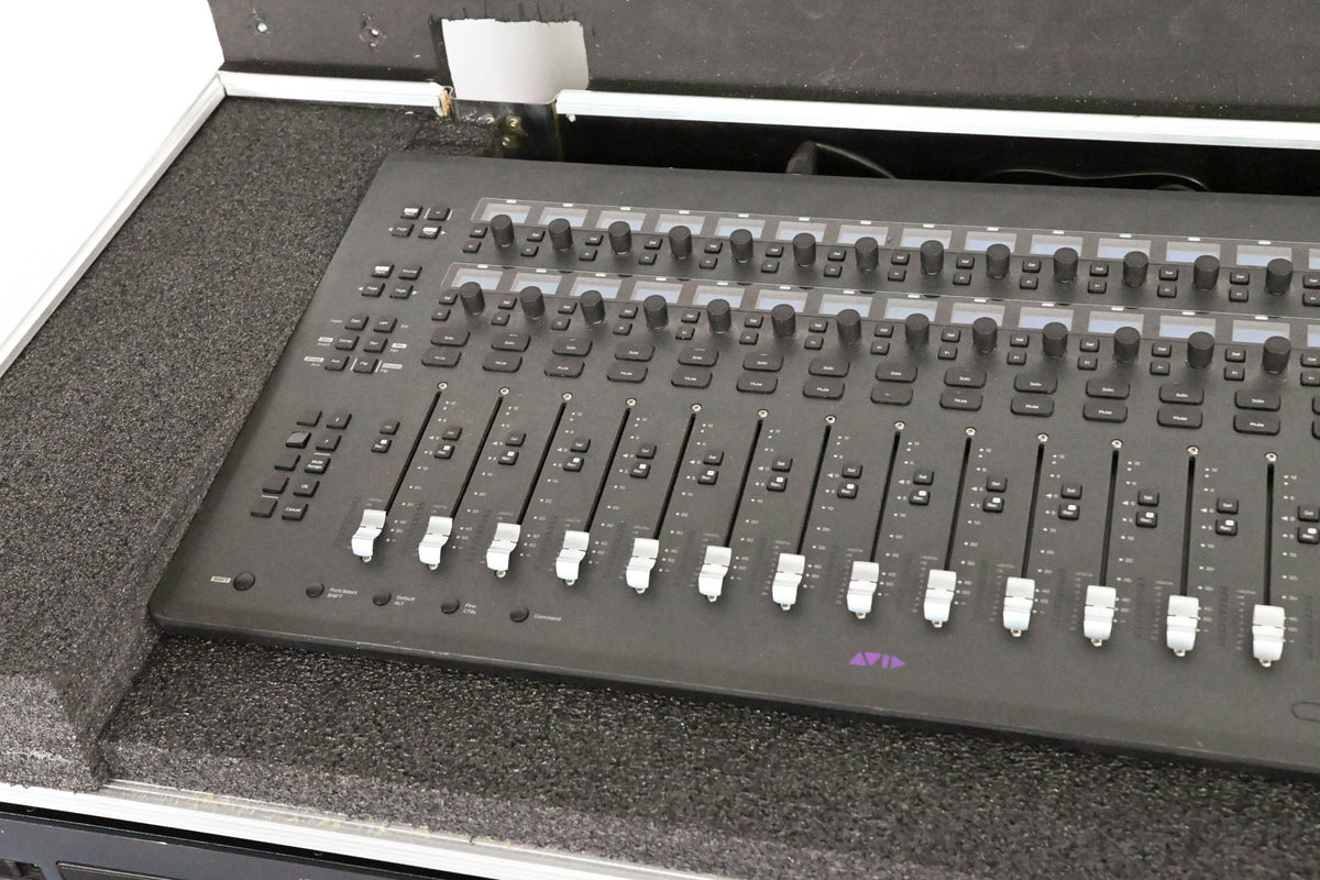 AVID S3 16-Fader Control Surface w/ E3 Engine and Road Case