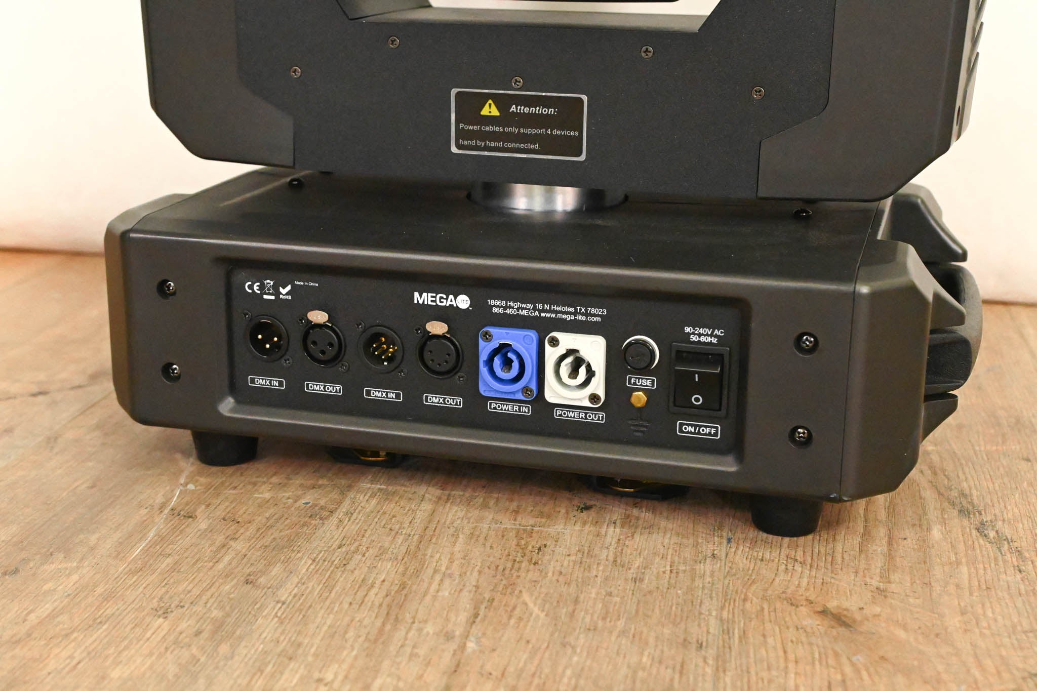 MEGA-LITE SpotBot LED CYM 300 Moving Head Spot Light