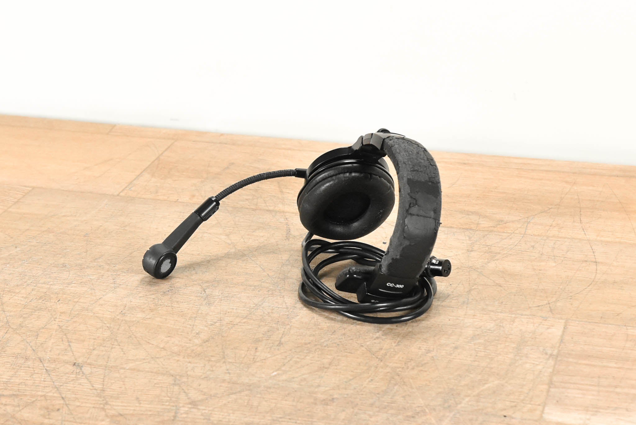 Clear-Com CC-300-X4 Single-Ear Intercom Headset with 4-Pin XLR Connector