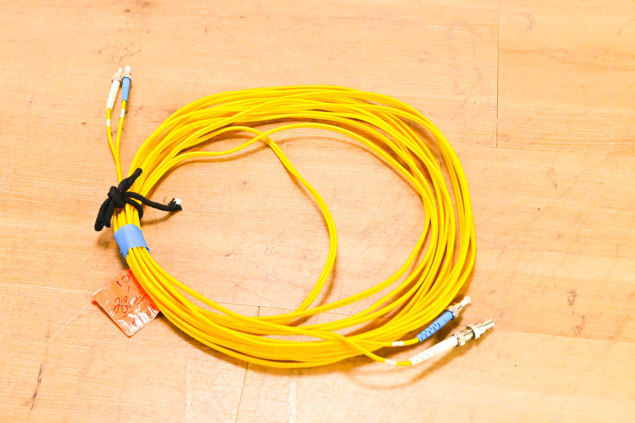 Corning SMF-28 Ultra ST-ST Duplex Single Mode Fiber Cable - 20'