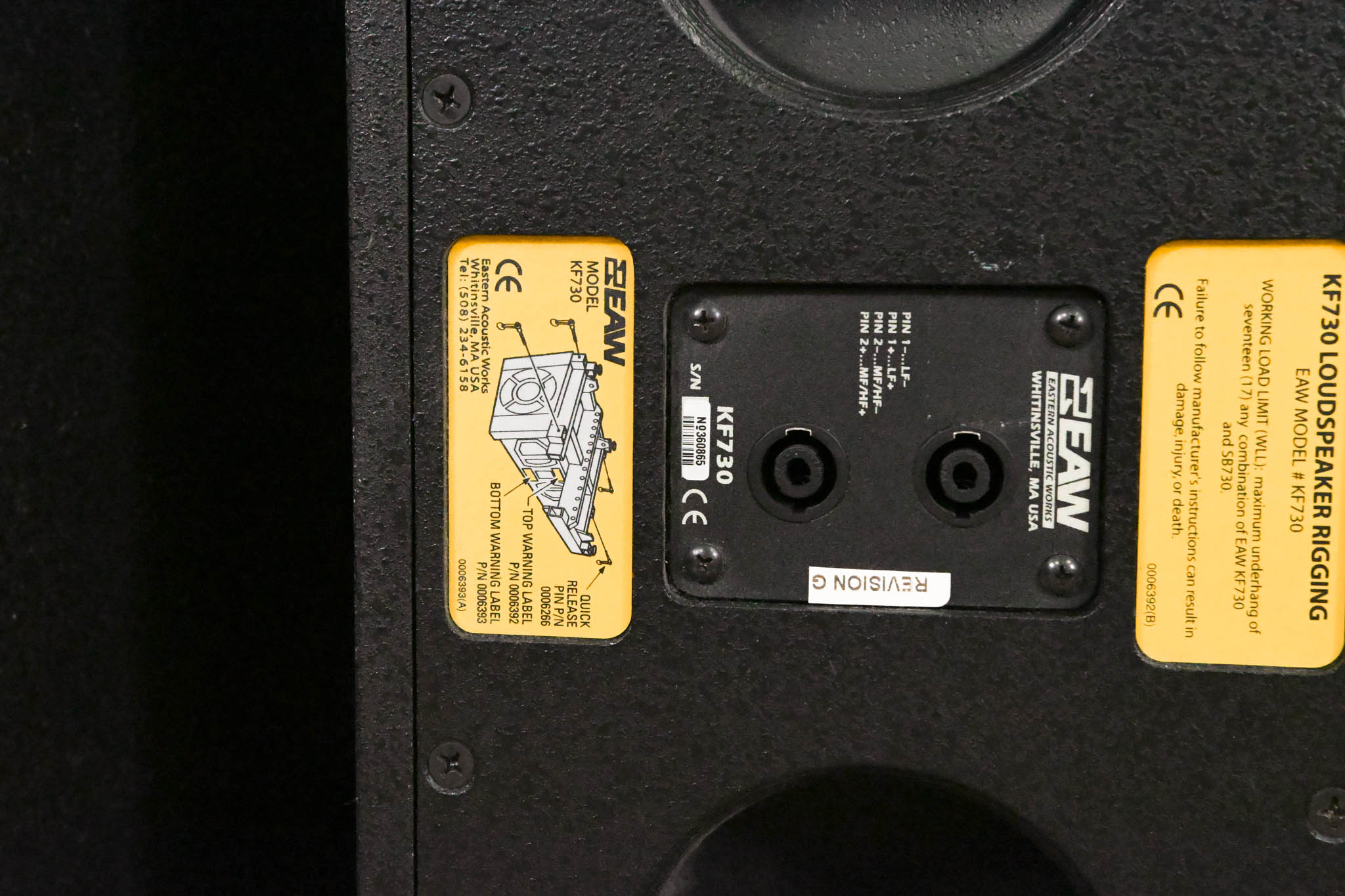 EAW KF730 3-Way Full-Range Loudspeaker (PAIR)