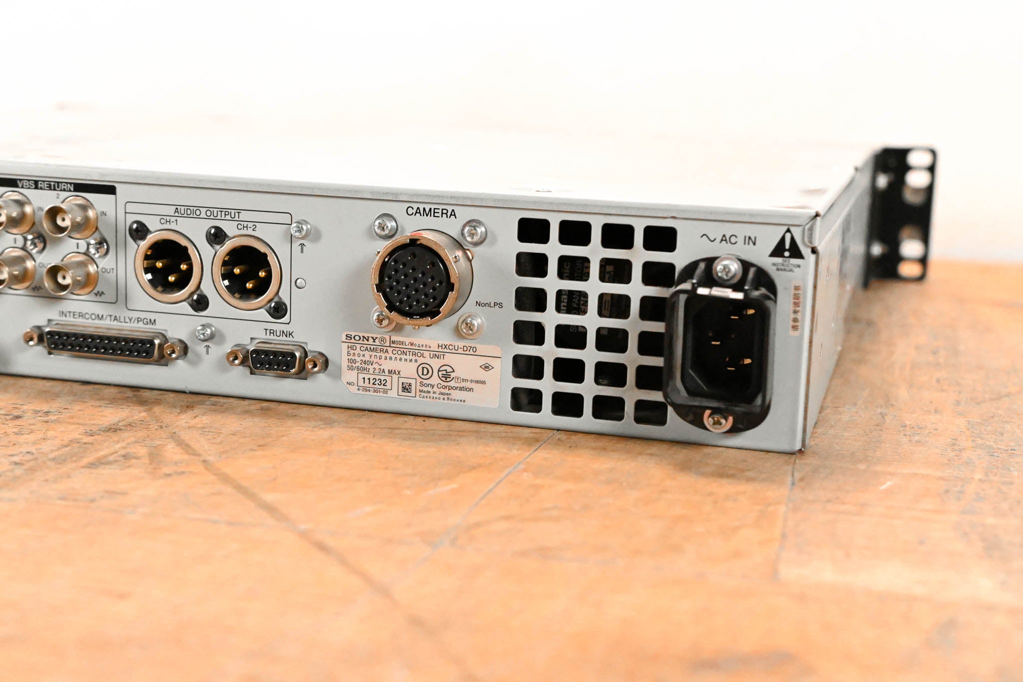 Sony HXCU-D70 Camera Control Unit for HXC-D70 HD/SD Camera
