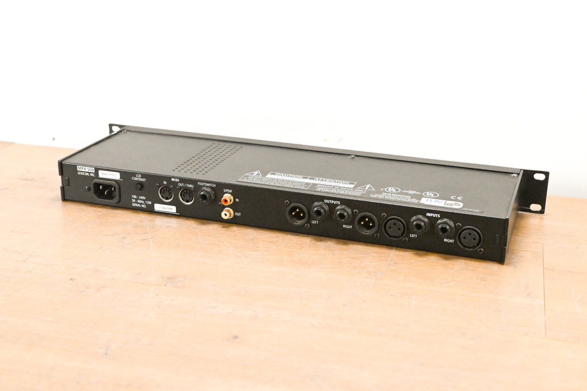 Lexicon MPX 500 24-Bit Dual-Channel Effects Processor