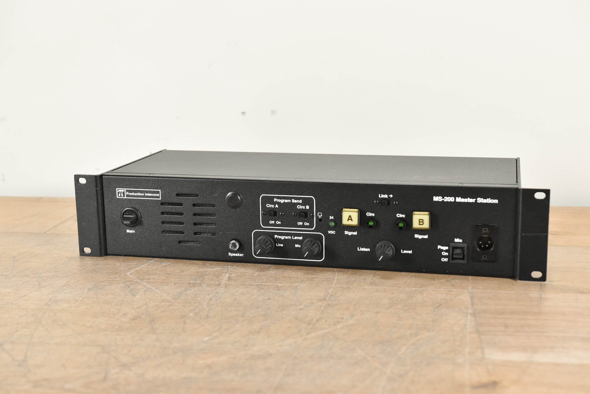 Production Intercom MS-200 2-Channel Master Station (NO POWER SUPPLY)