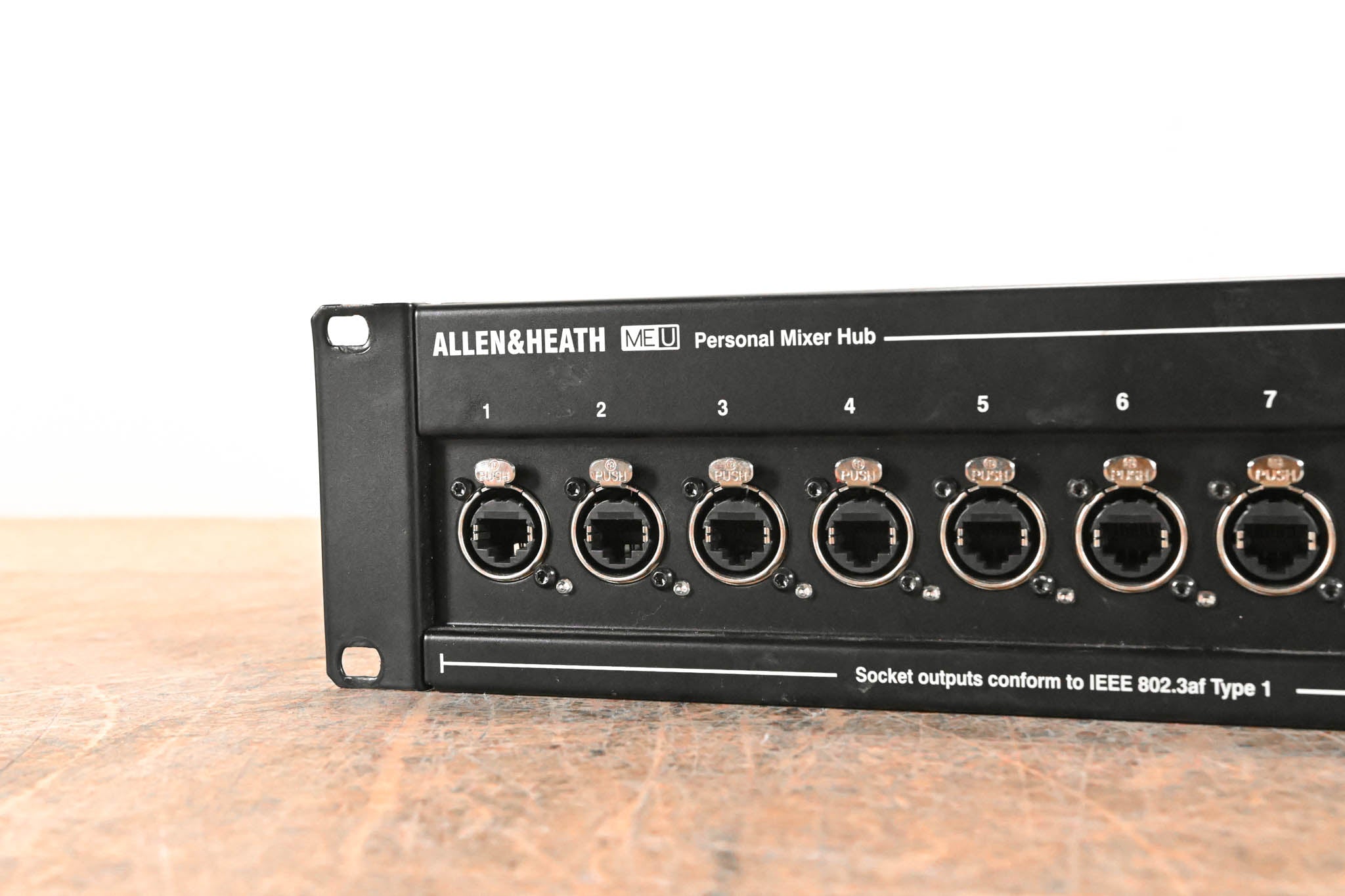 Allen & Heath ME-U 10-Port PoE Monitor Hub for ME-1 Personal Mixers