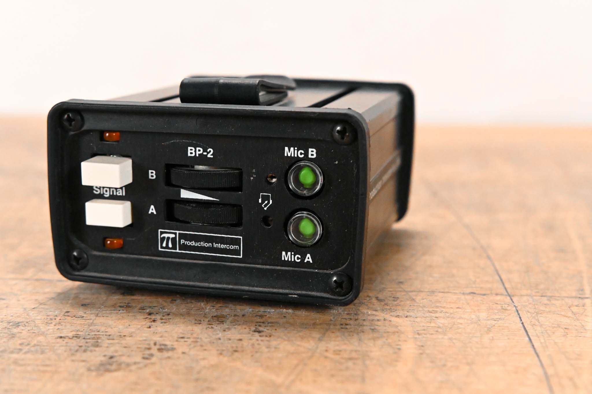 Production Intercom BP-2 2-Channel Headset Station Belt Pack