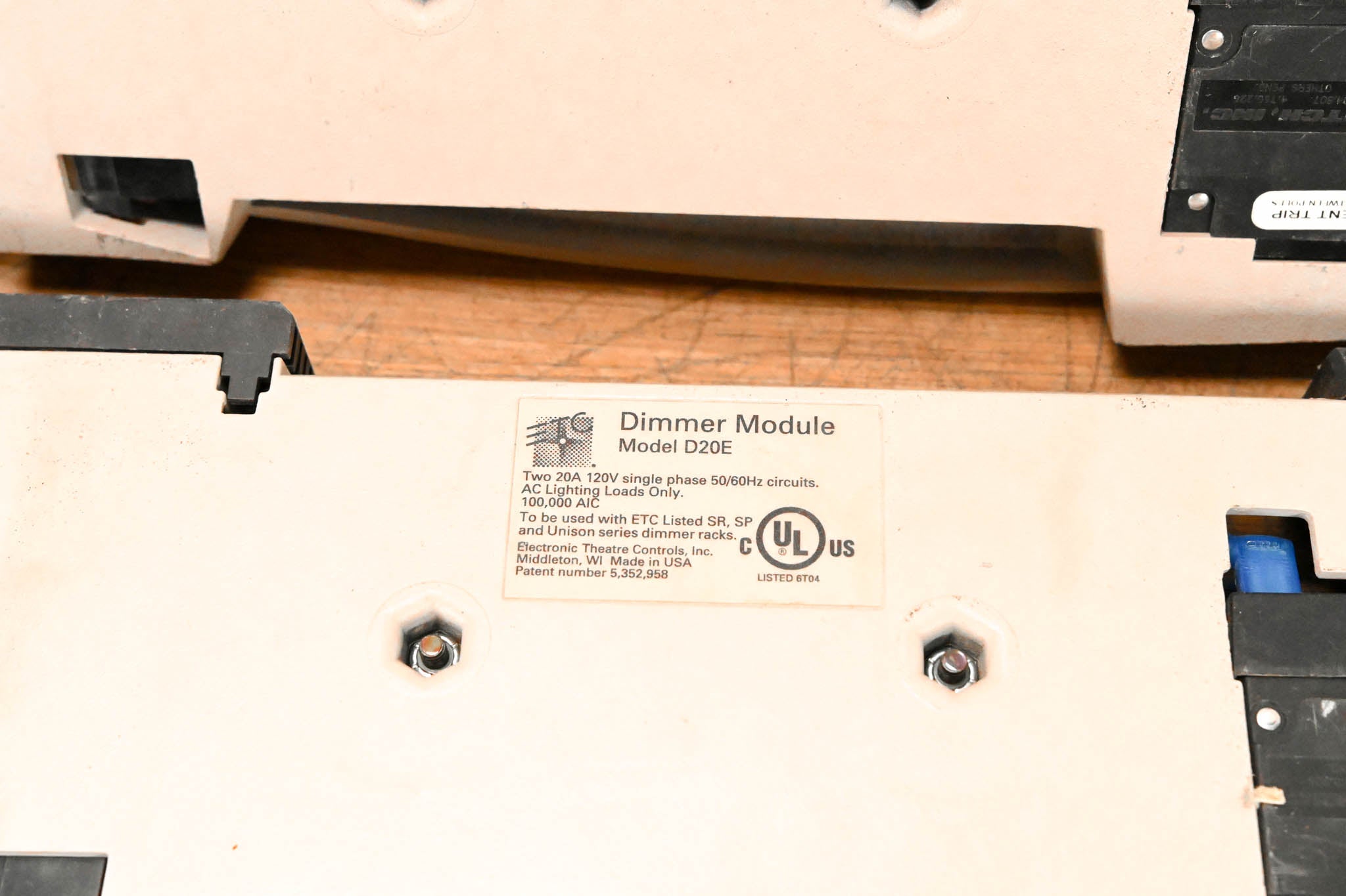 ETC D20E Dual 20A Dimmer Module (Pack of 4)