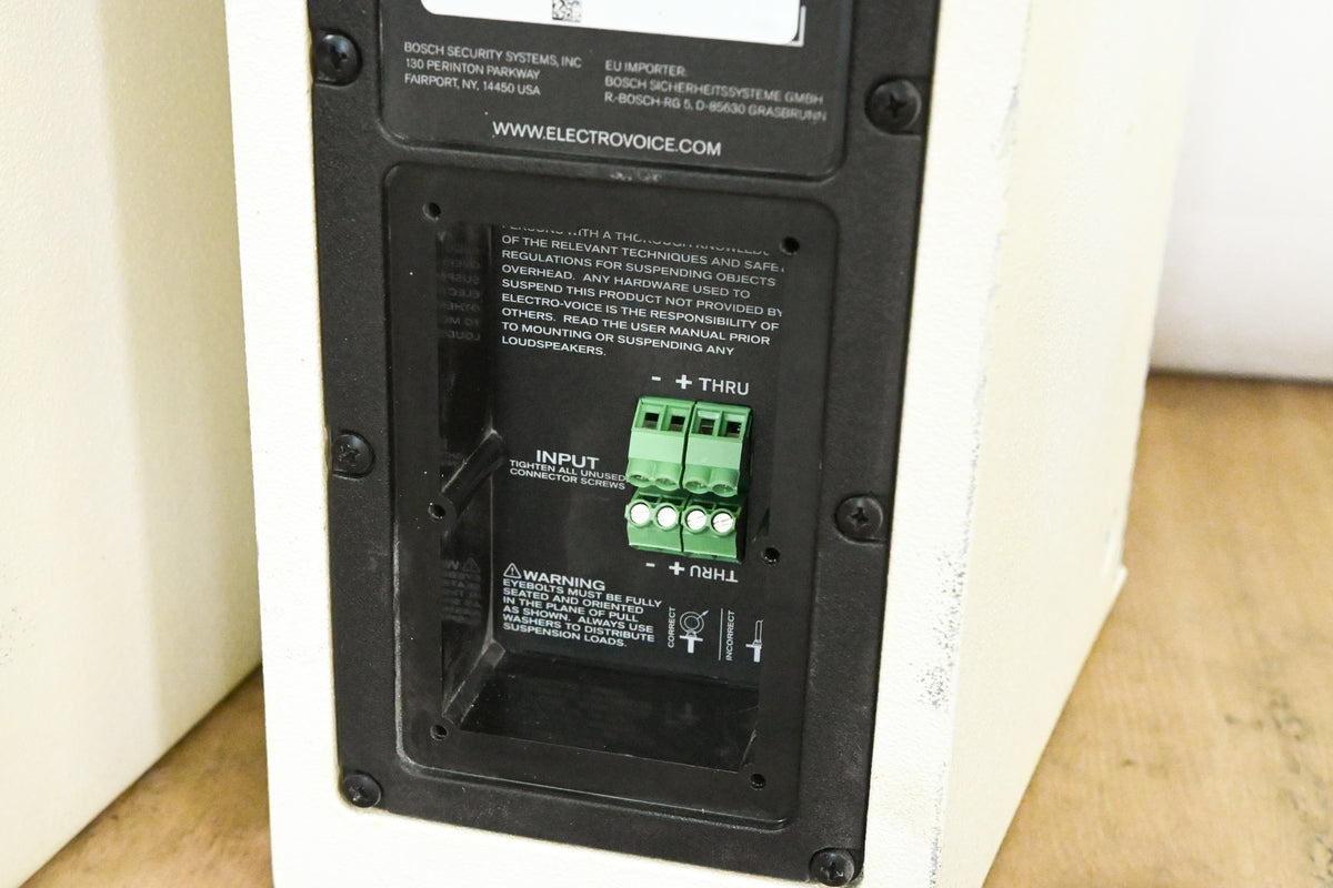 Electro-Voice (EV) EVC-1082-96W 8" Two-Way Passive Loudspeaker (PAIR)