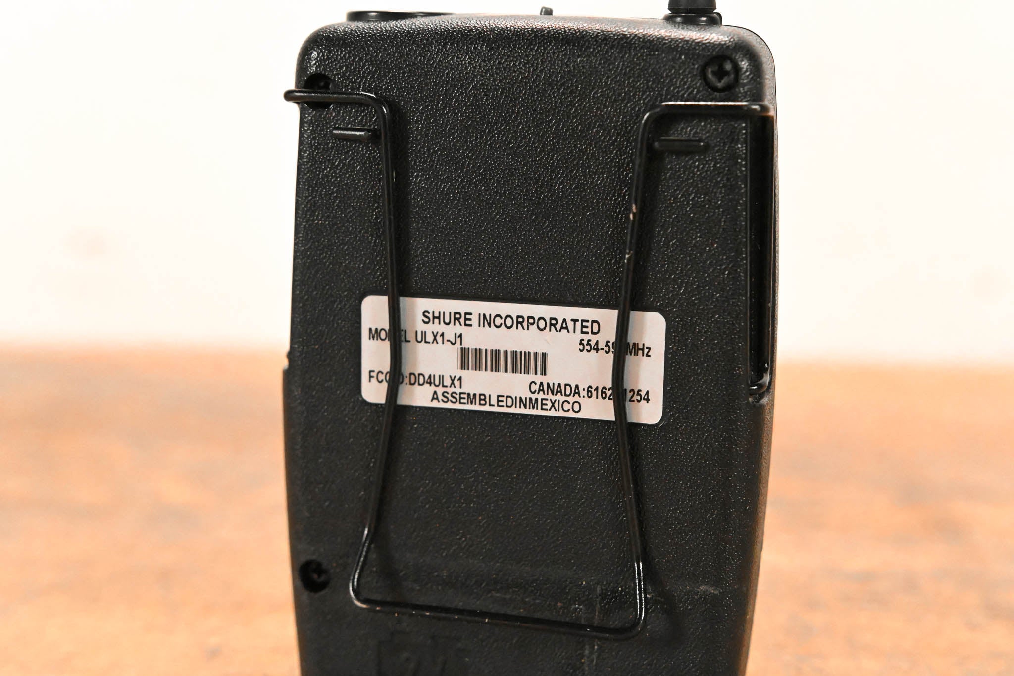 Shure ULXS14 Bodypack Wireless System - J1 Band: 554-590 MHz