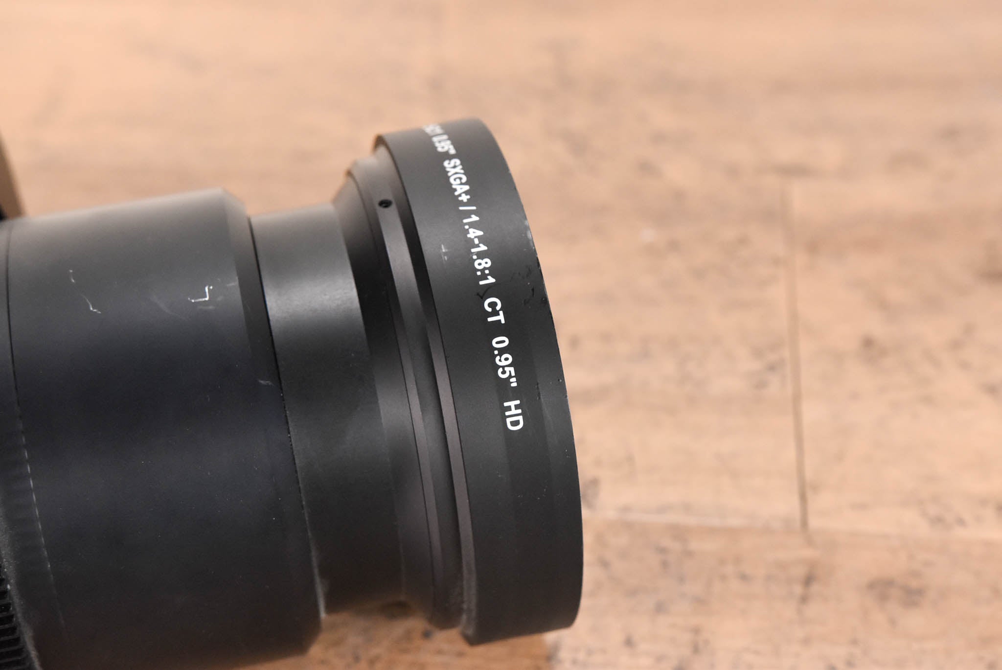Christie 1.5-2:1 0.95" SXGA+ / 1.4-1.8:1 CT 0.95" HD Projector Zoom Lens