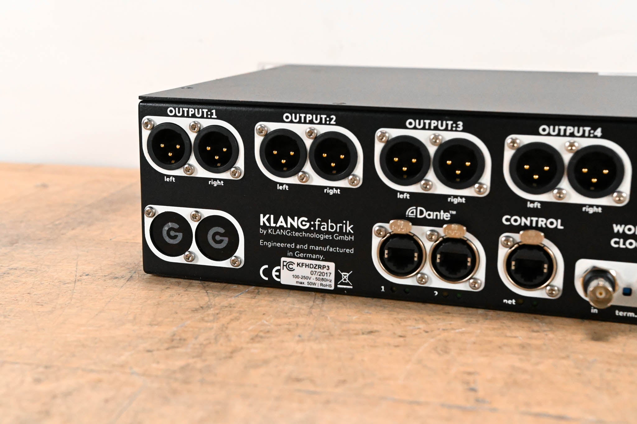 Klang Fabrik 3D In-Ear Monitoring Solution - Dante