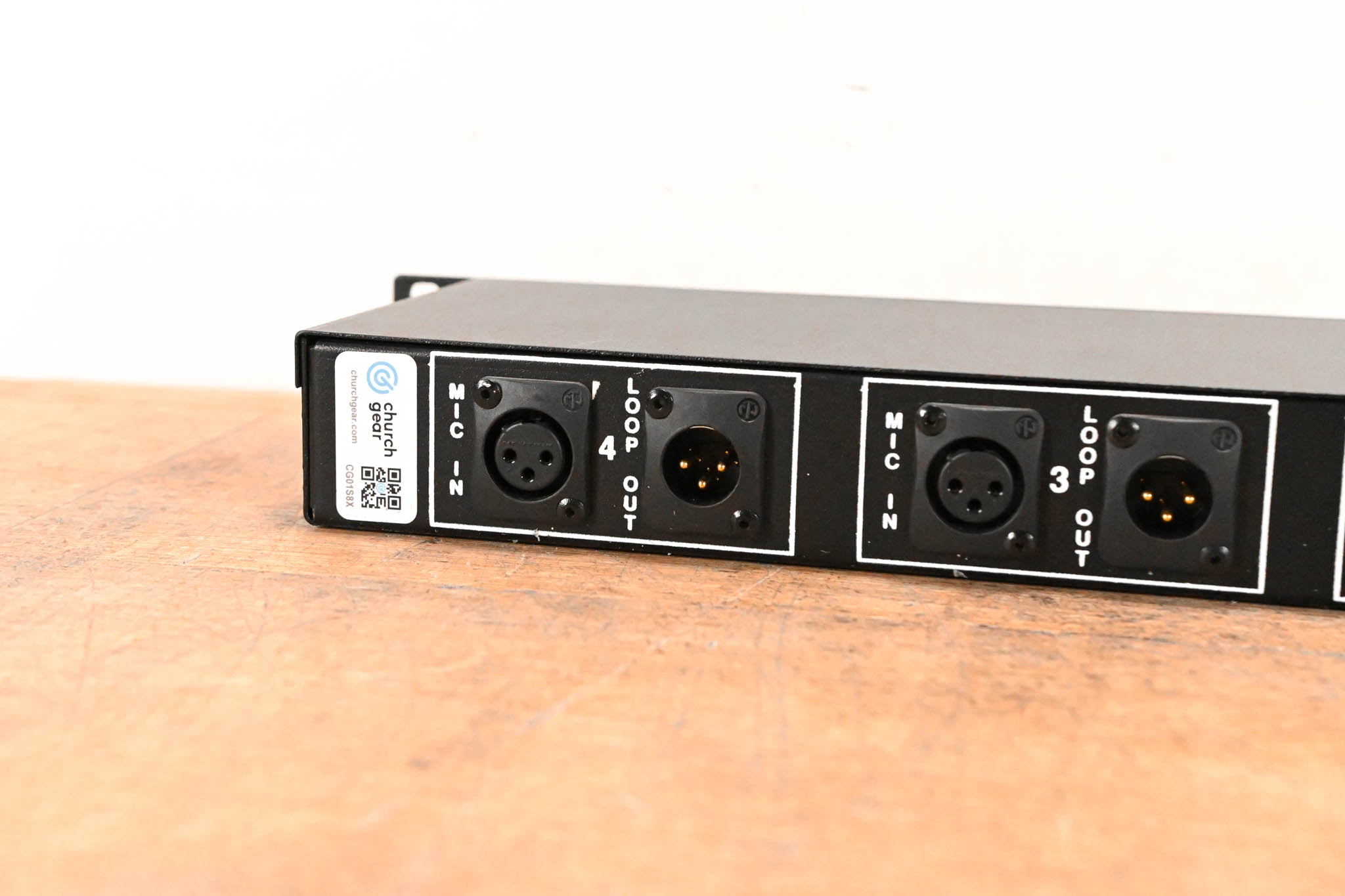 Horizon MS-4 4-Channel Rackmount Mic Splitter