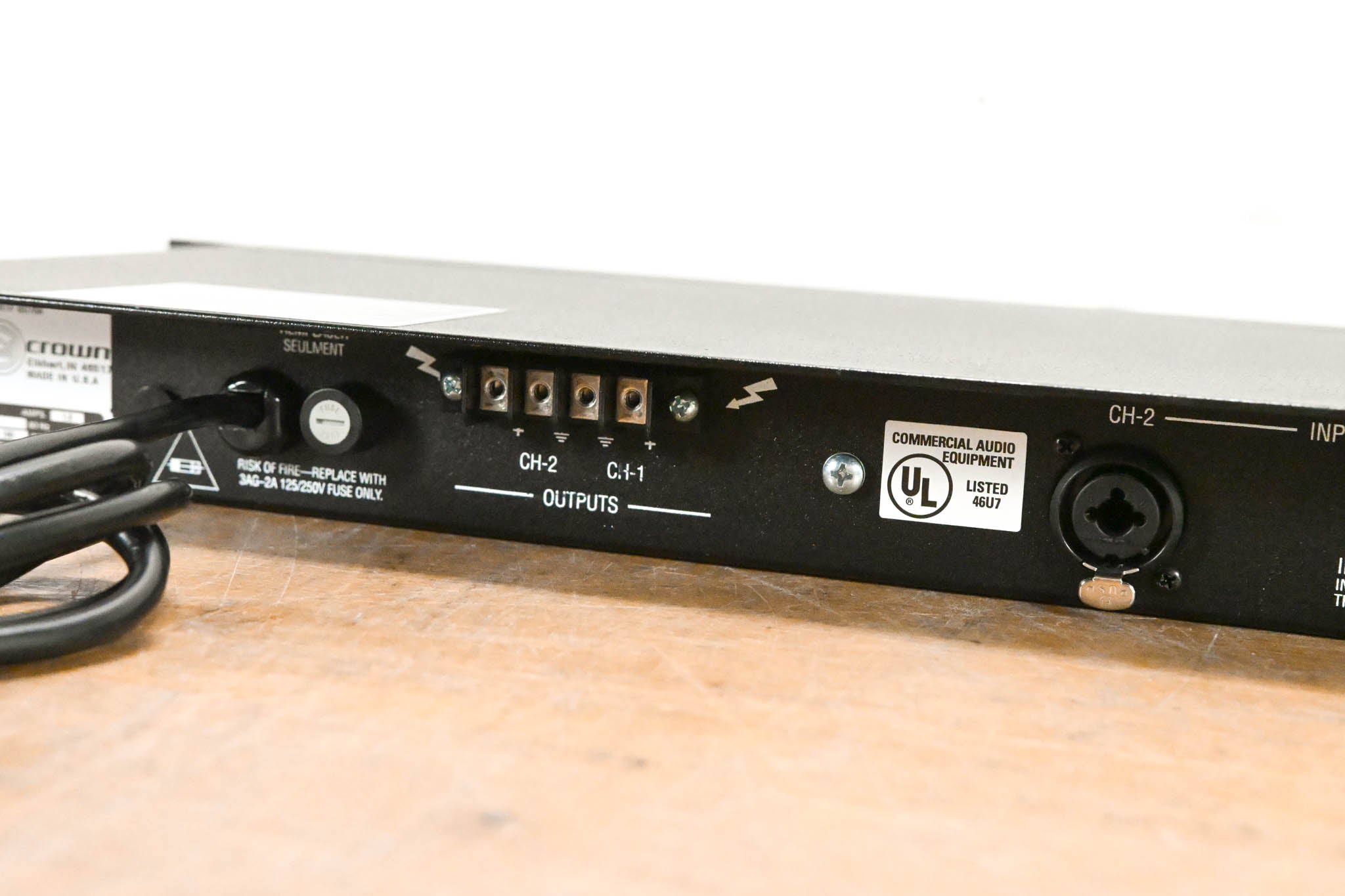 Crown D-75A 2-Channel Power Amplifier