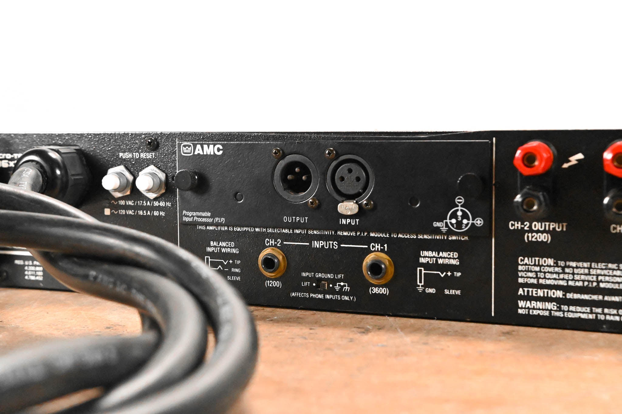 Crown Macro-Tech 36x12 2-Channel Power Amplifier