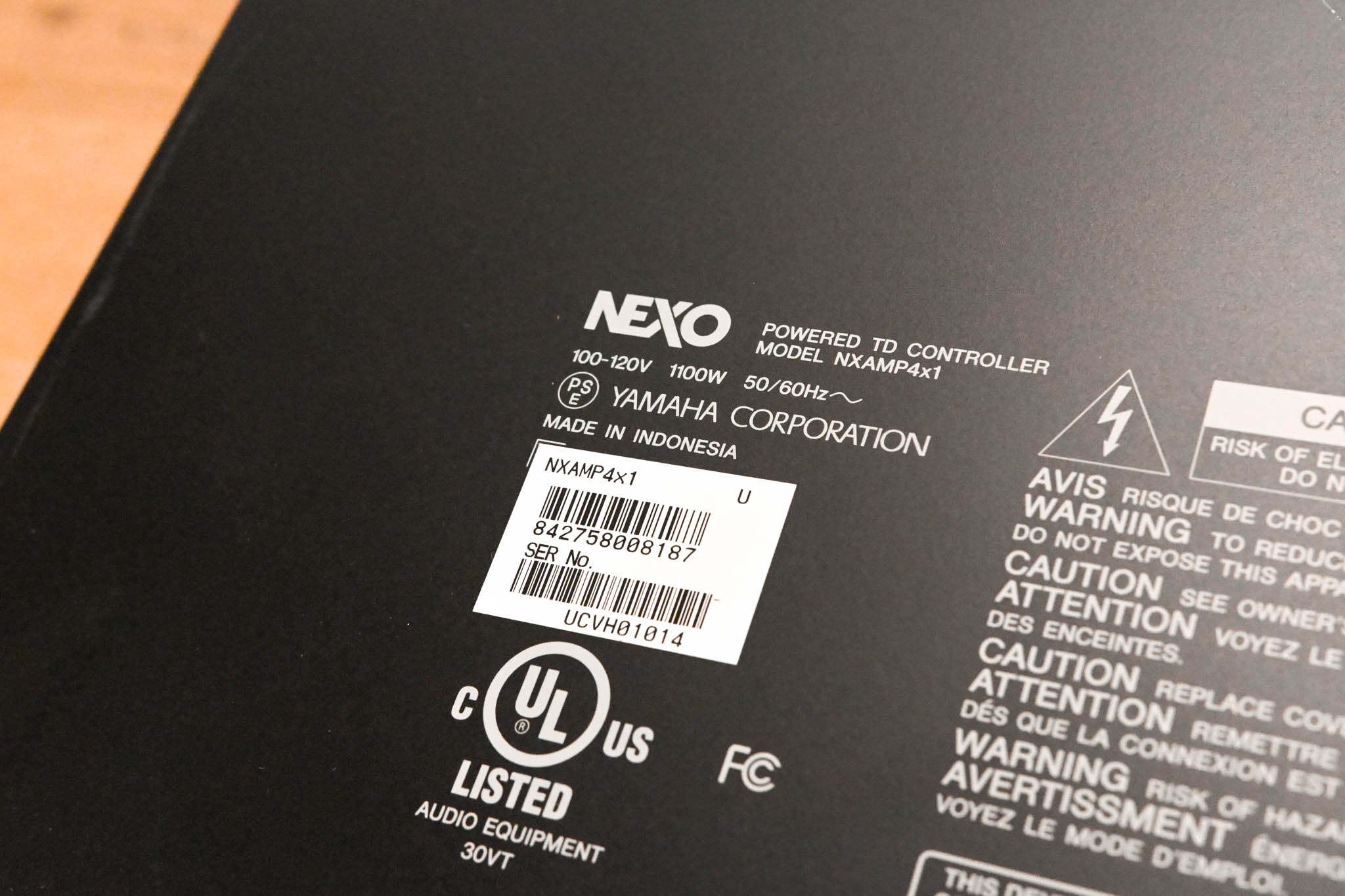 NEXO NXAMP4x1 4-Channel DSP Power Amplifier
