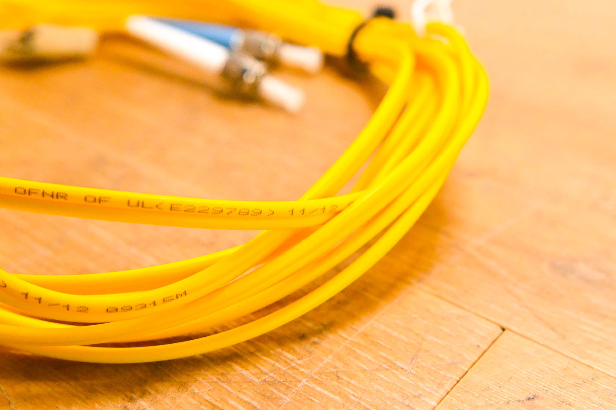 Unbranded SC-ST Duplex Single Mode Fiber Optic Patch Cable - 10'