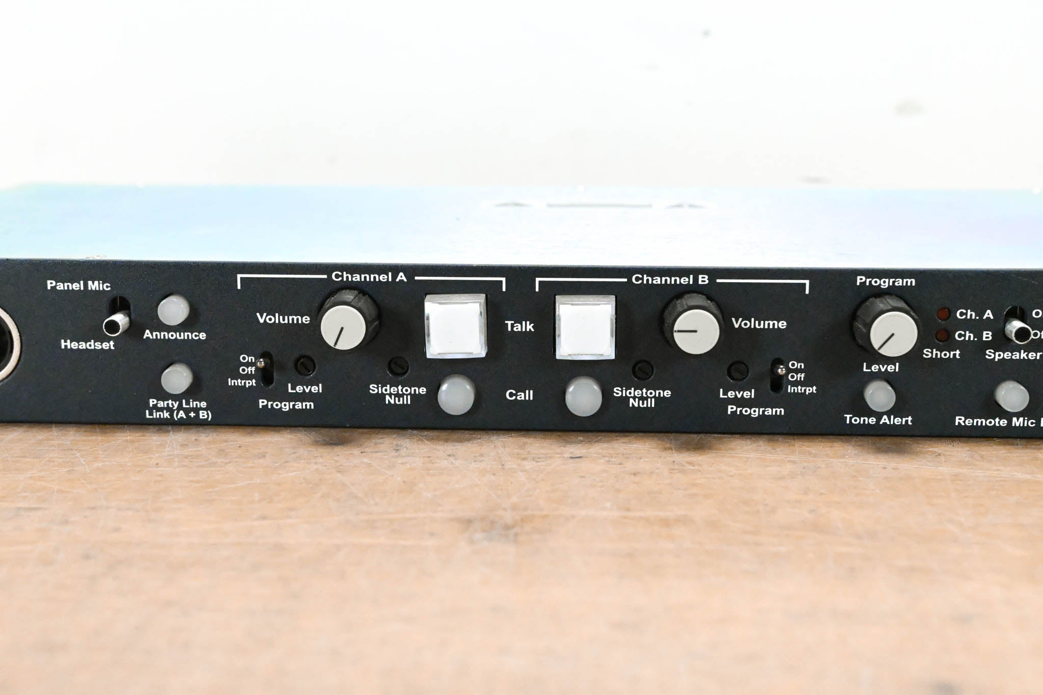 Clear-Com MS-702 2-Channel 1RU Intercom Main Station