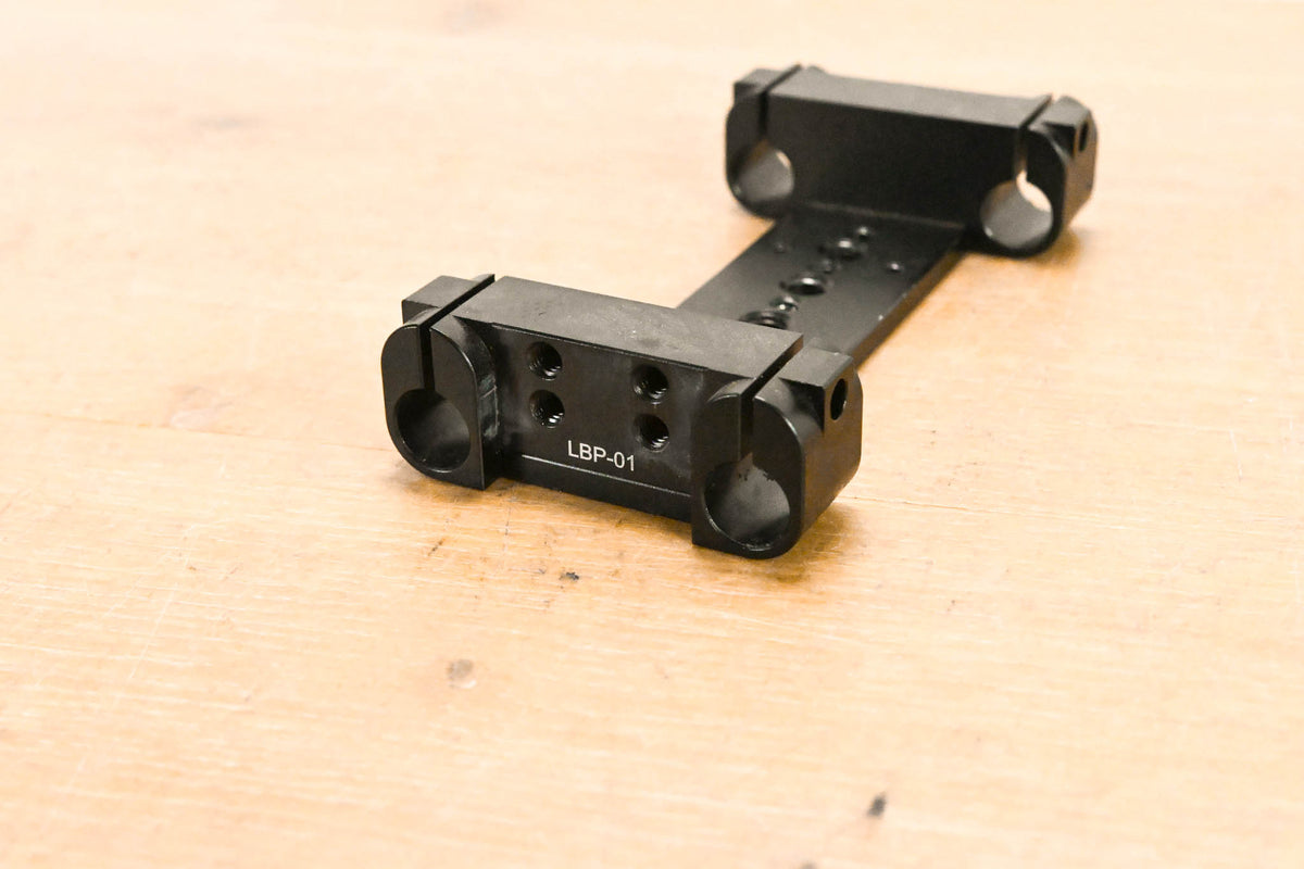 Ikan LBP-03 Tripod Adapter Plate w/ two LBP-01 Clamps