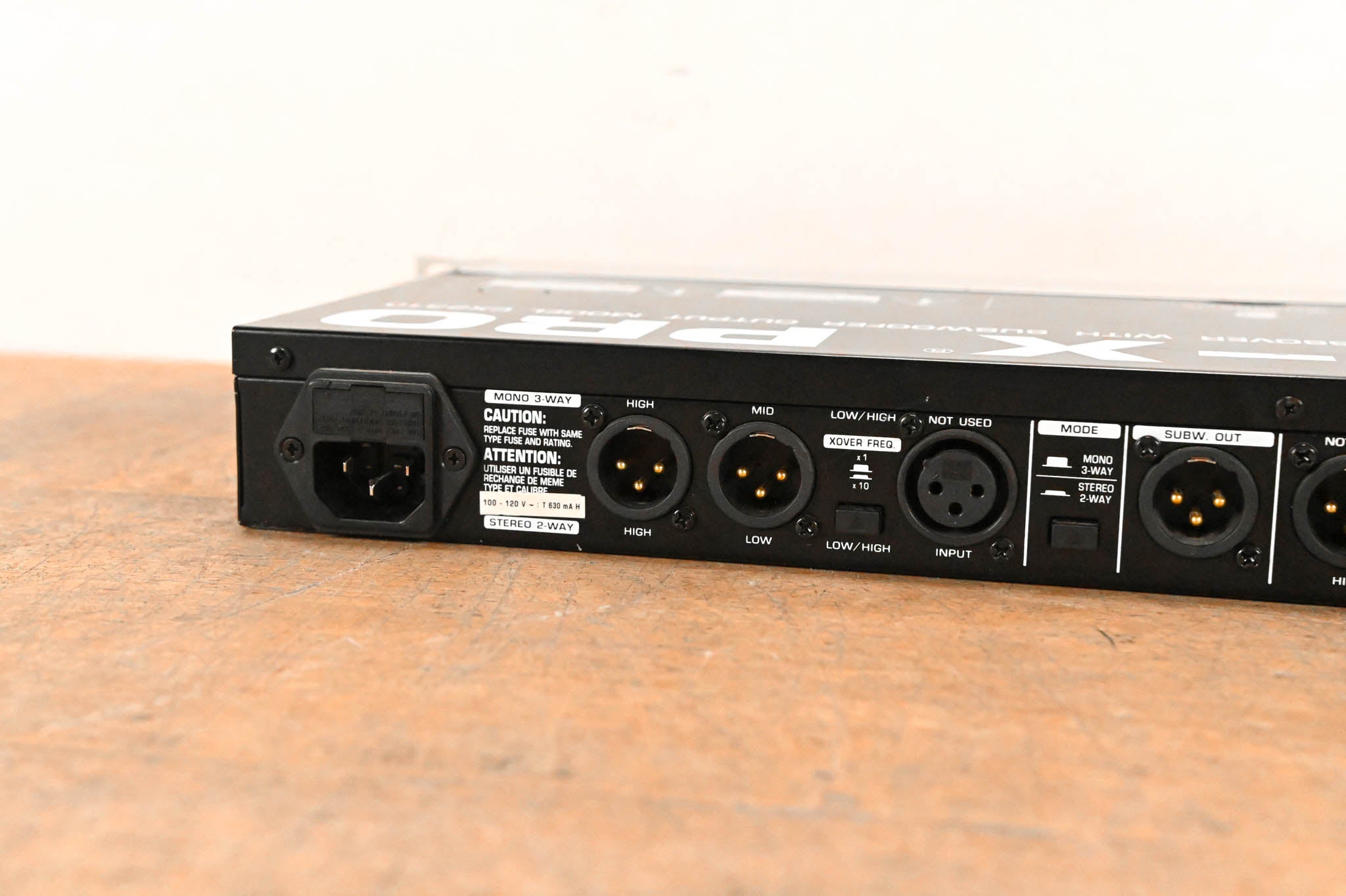 Behringer SUPER-X PRO CX2310 Stereo 2-Way/Mono 3-Way Crossover