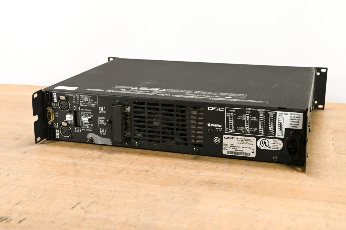 QSC CX502 2-Channel Power Amplifier