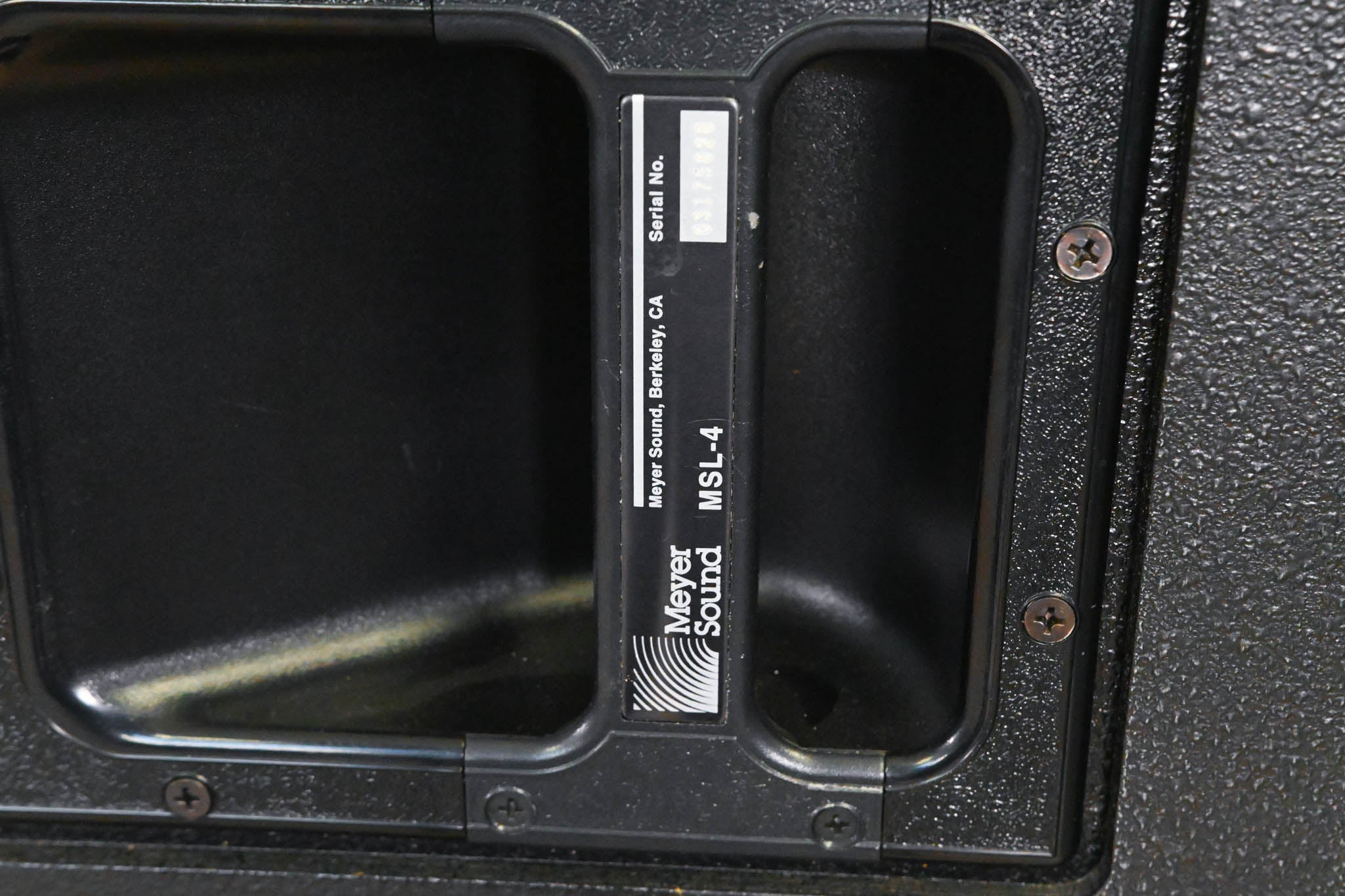 Meyer Sound MSL-4 Self-Powered Reinforcement Speaker (PAIR) w/ Wheels