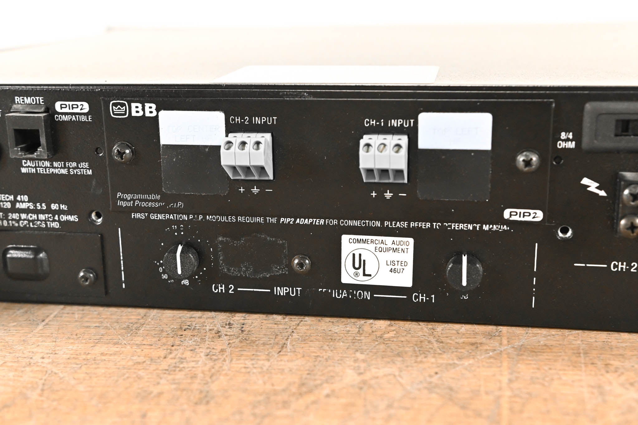 Crown Com-Tech 410 2-Channel Power Amplifier