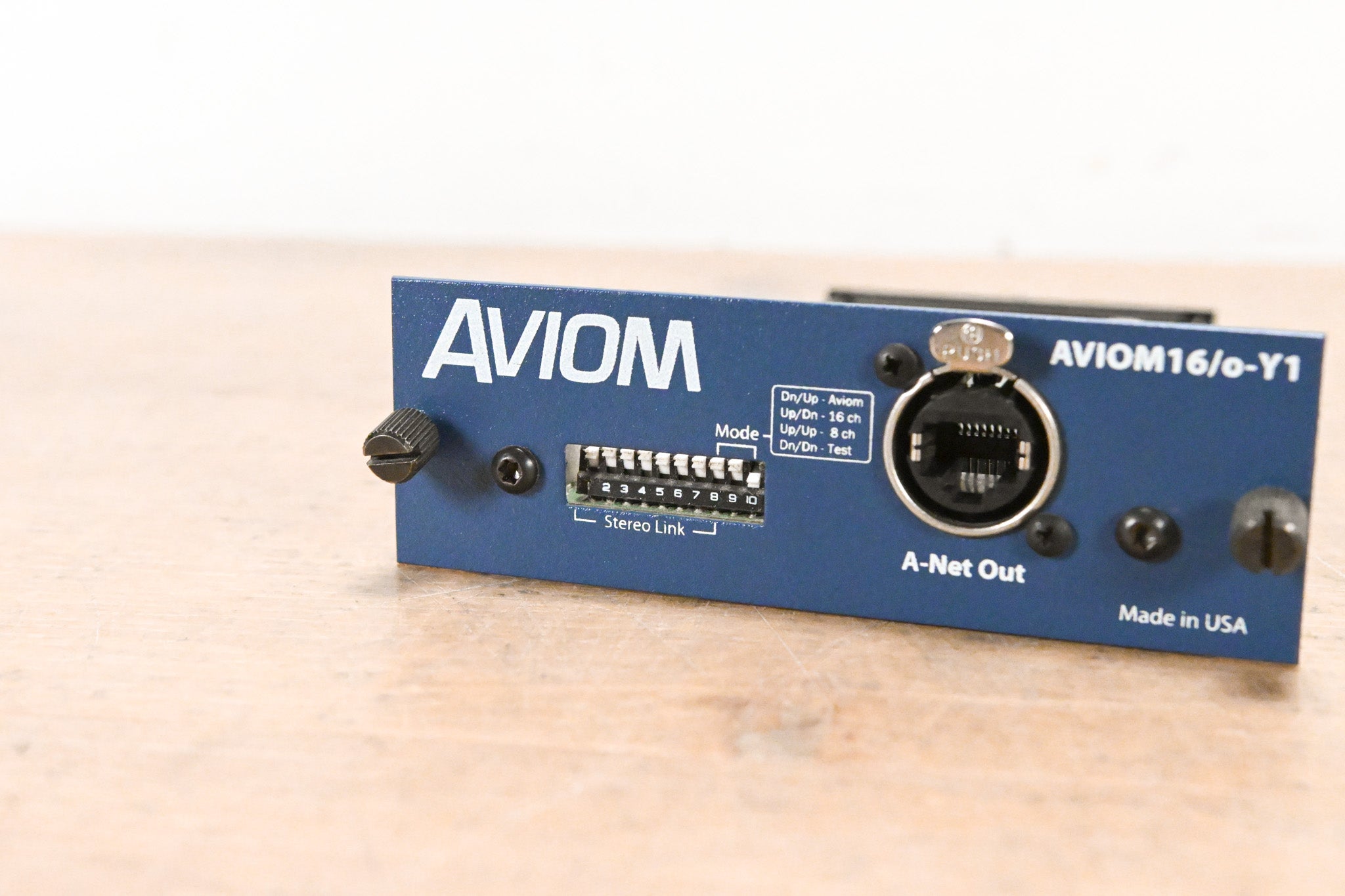 Aviom 16/o-Y1 A-Net Card for Yamaha Digital Products