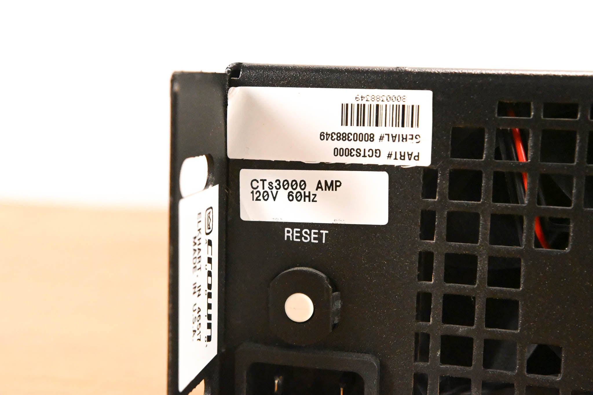 Crown CTs 3000 Two-Channel 1500W Power Amplifier