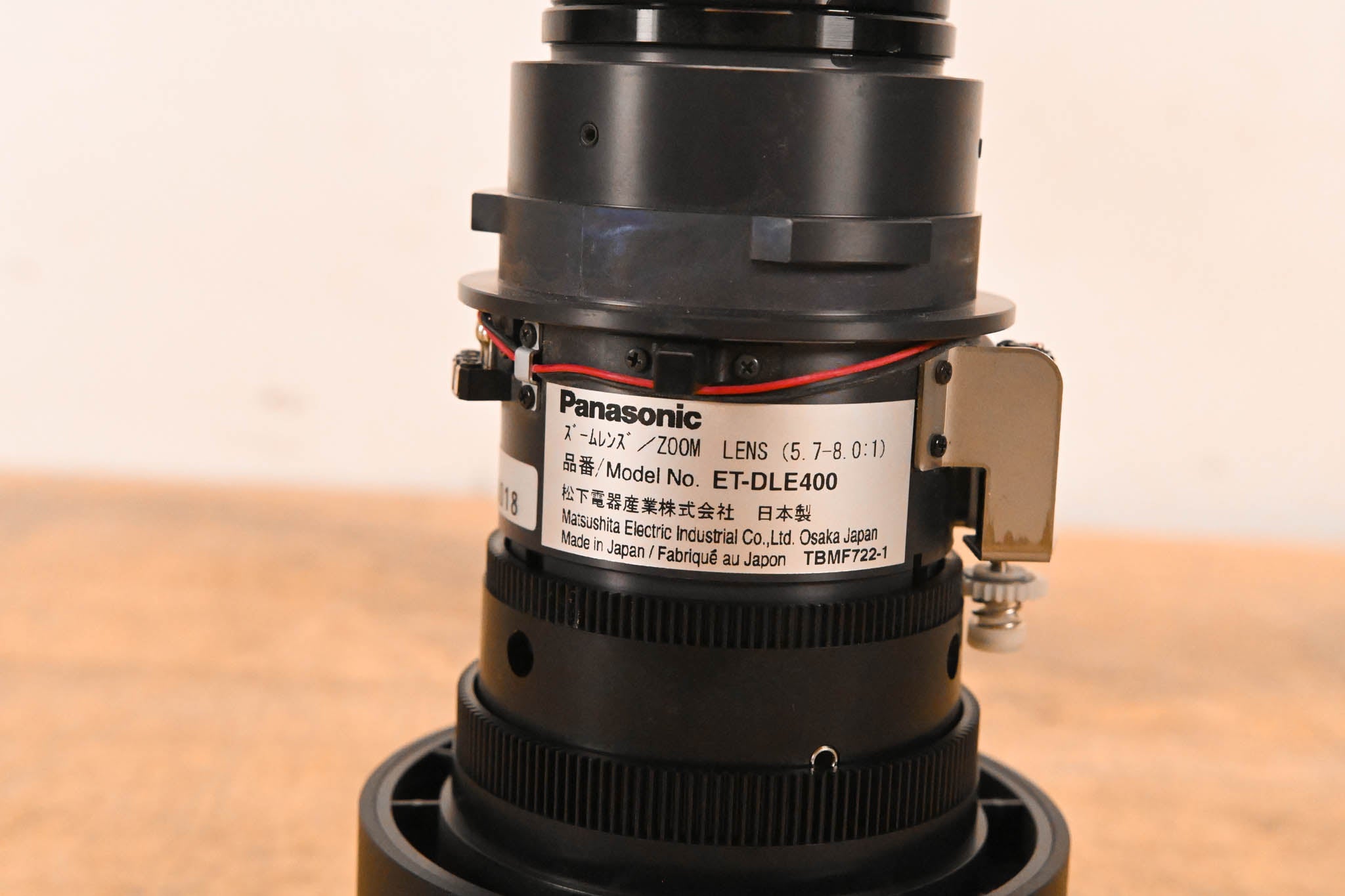 Panasonic ET-DLE400 Long Throw DLP Projector Zoom Lens XGA (5.7-8.0:1)