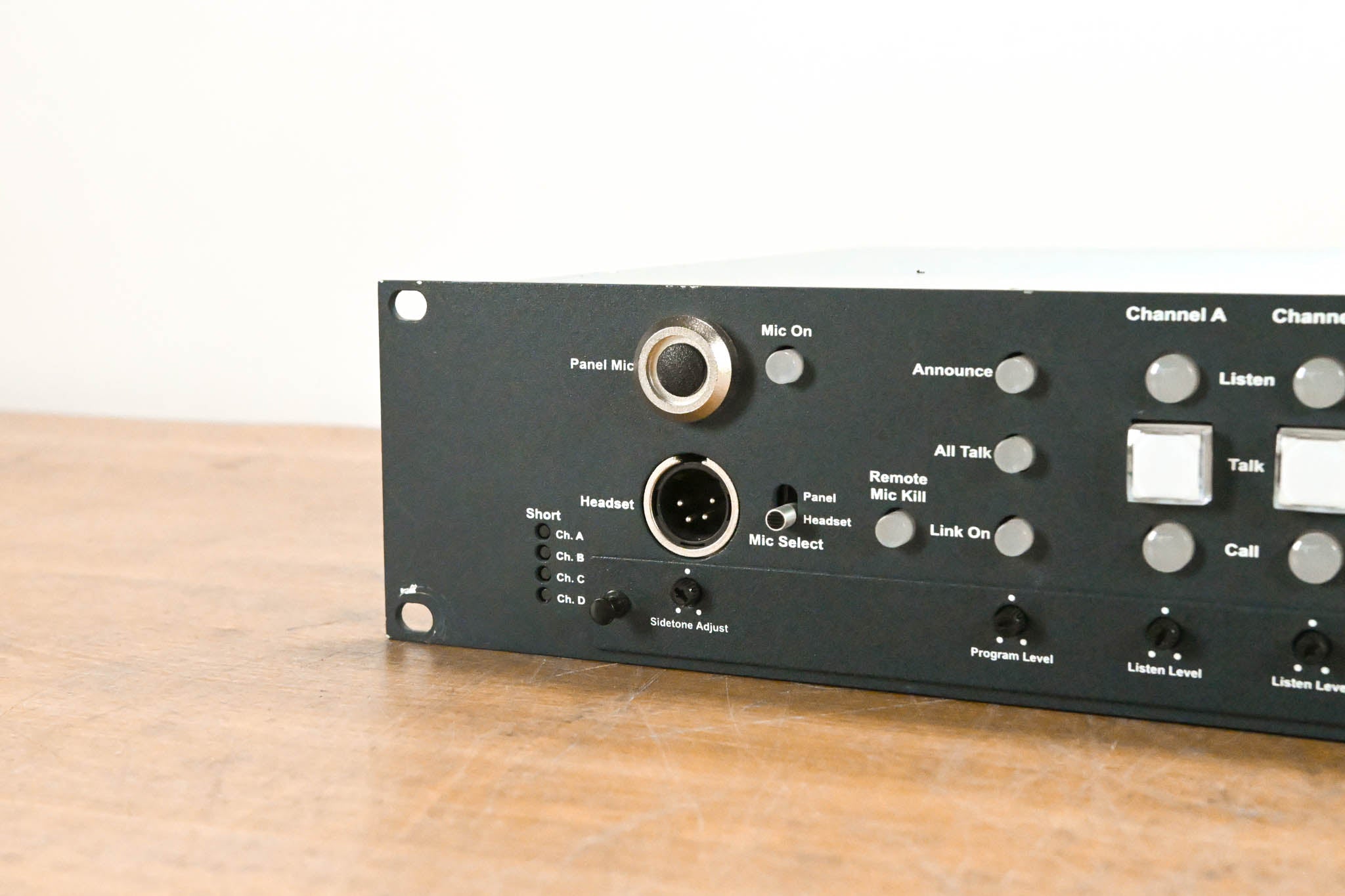 Clear-Com MS-704 2RU Four-Channel Main Station