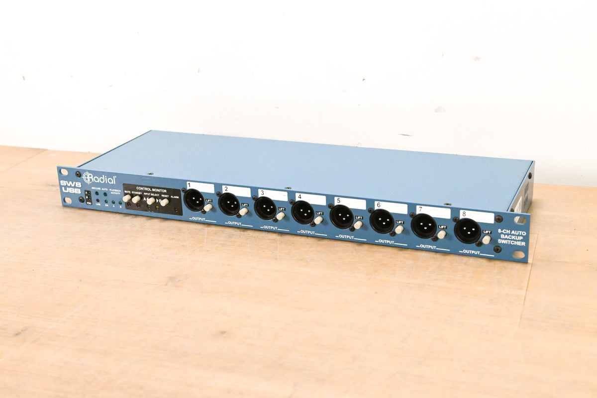 Radial Engineering SW8-USB Dual-USB Auto-Switcher & Interface (NO PSU)