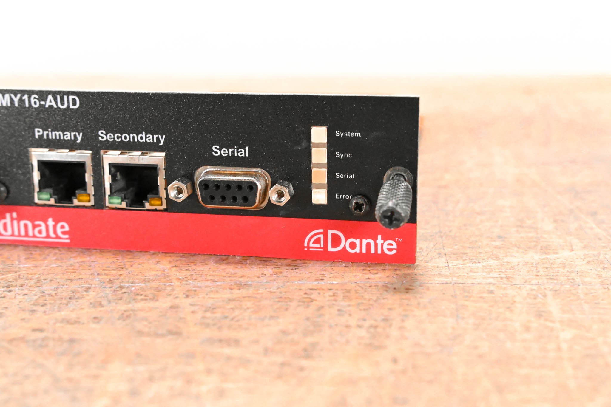 Audinate Dante-MY16-AUD 16-Channel Dante Network I/O Card