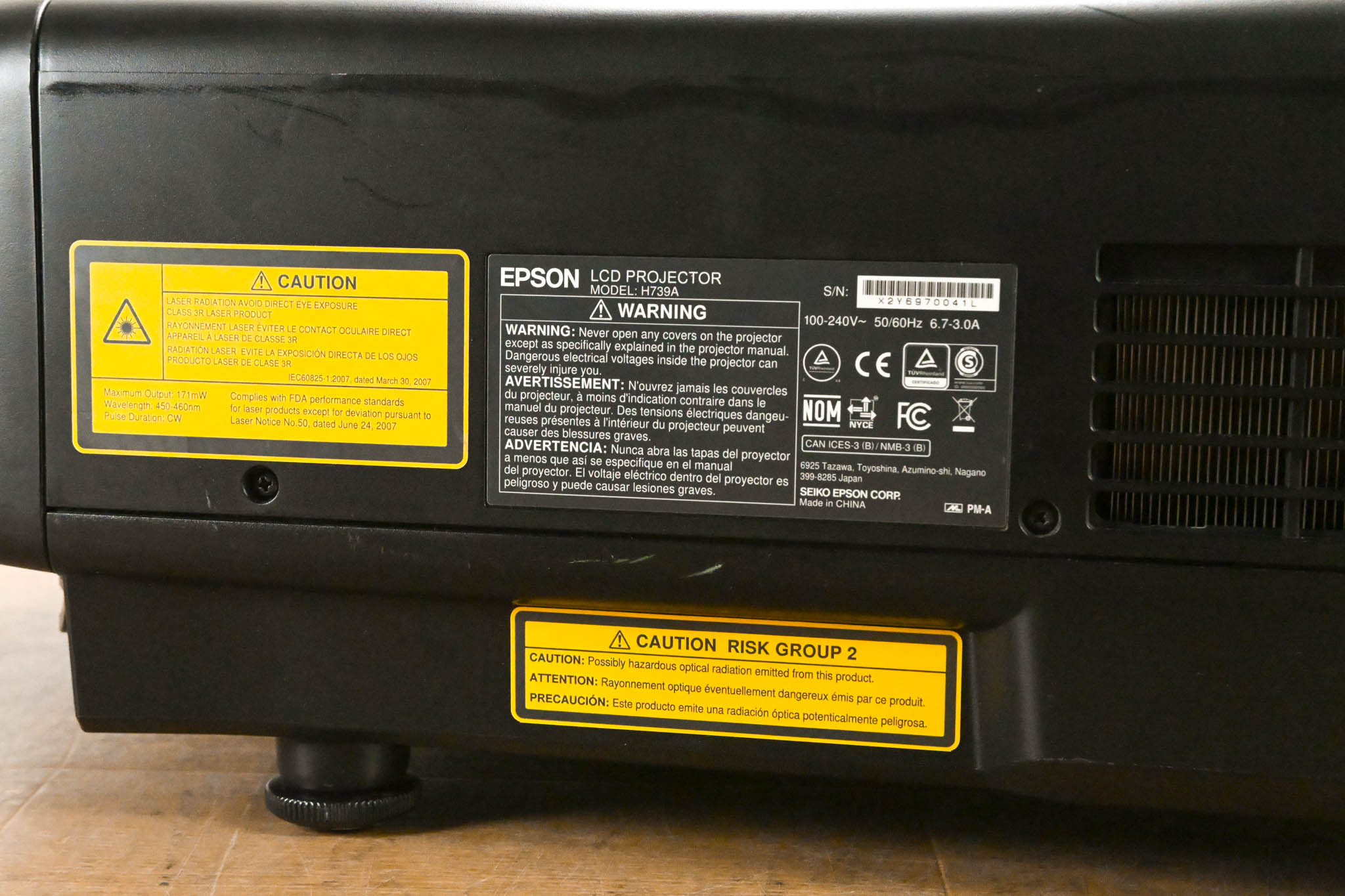 Epson Pro L1405U 8,000-Lumen Laser WUXGA 3LCD Projector