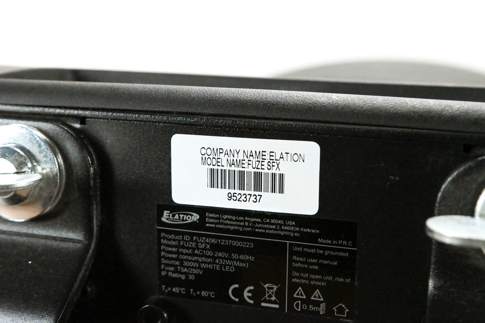 Elation Fuze SFX 300W CMY LED Spot Effects Fixture (NO POWER CABLE)