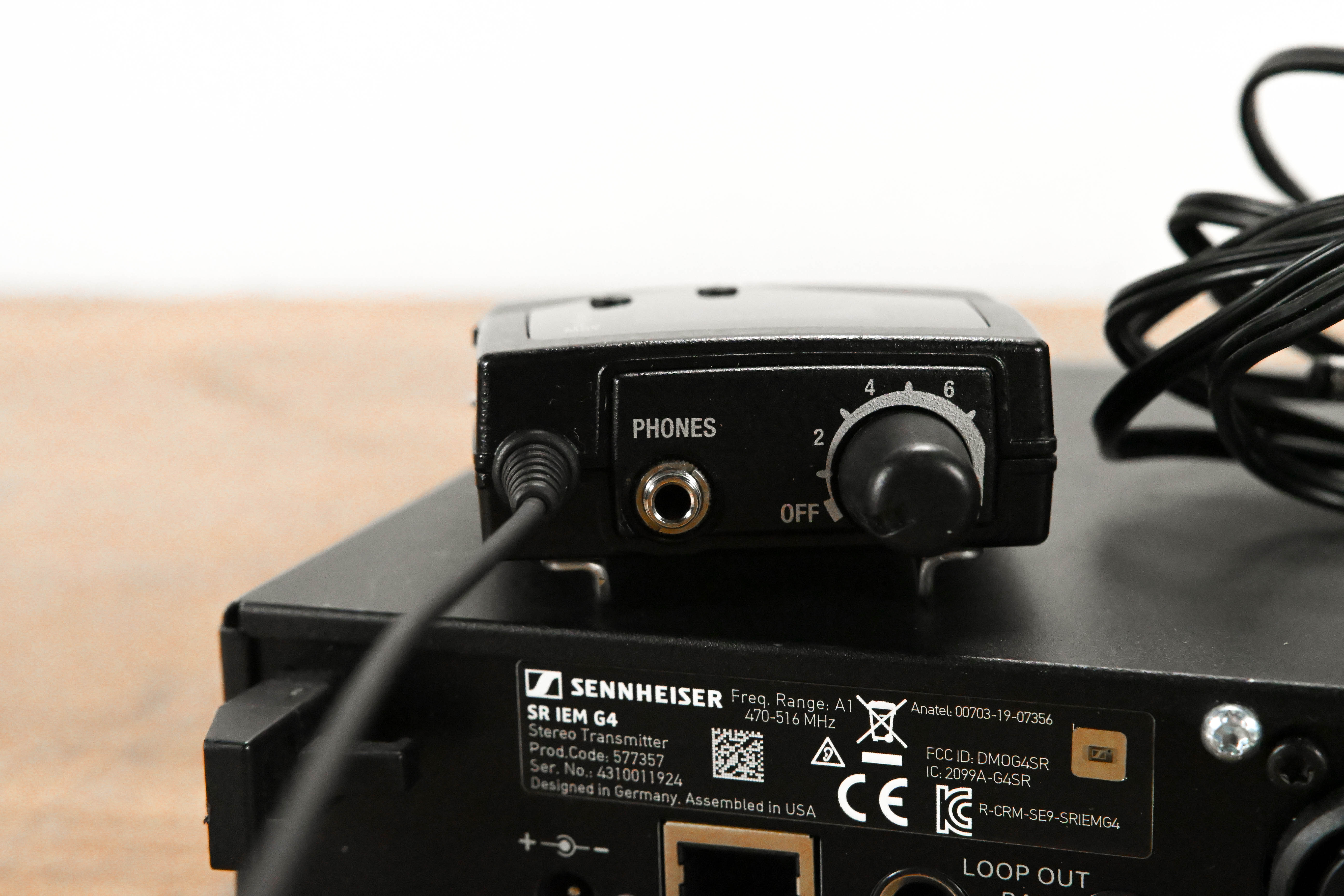Sennheiser ew IEM G4 Wireless In-Ear Monitoring System 470-516 MHz