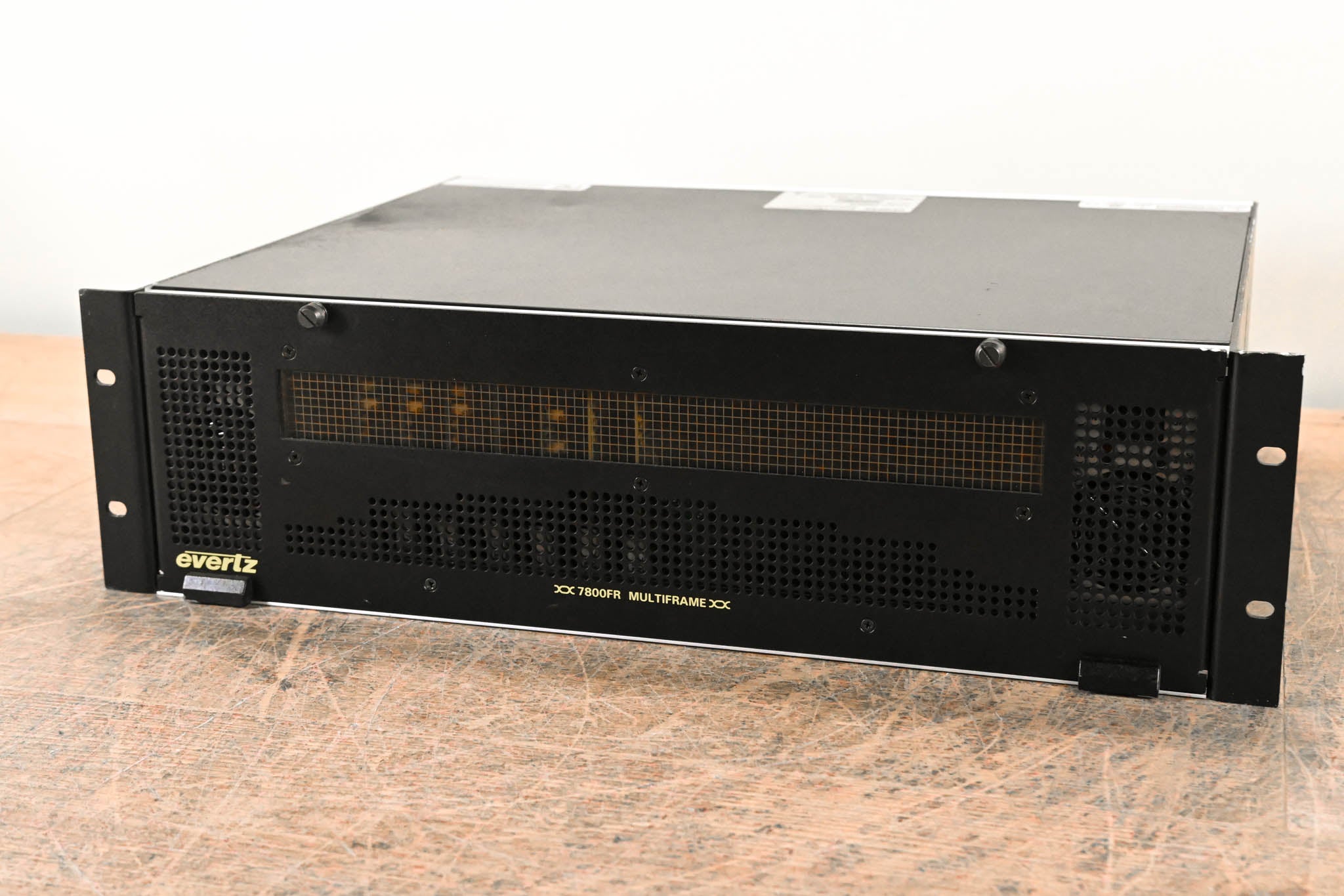 Evertz 7800FR 3RU Rackmount MultiFrame with Cards