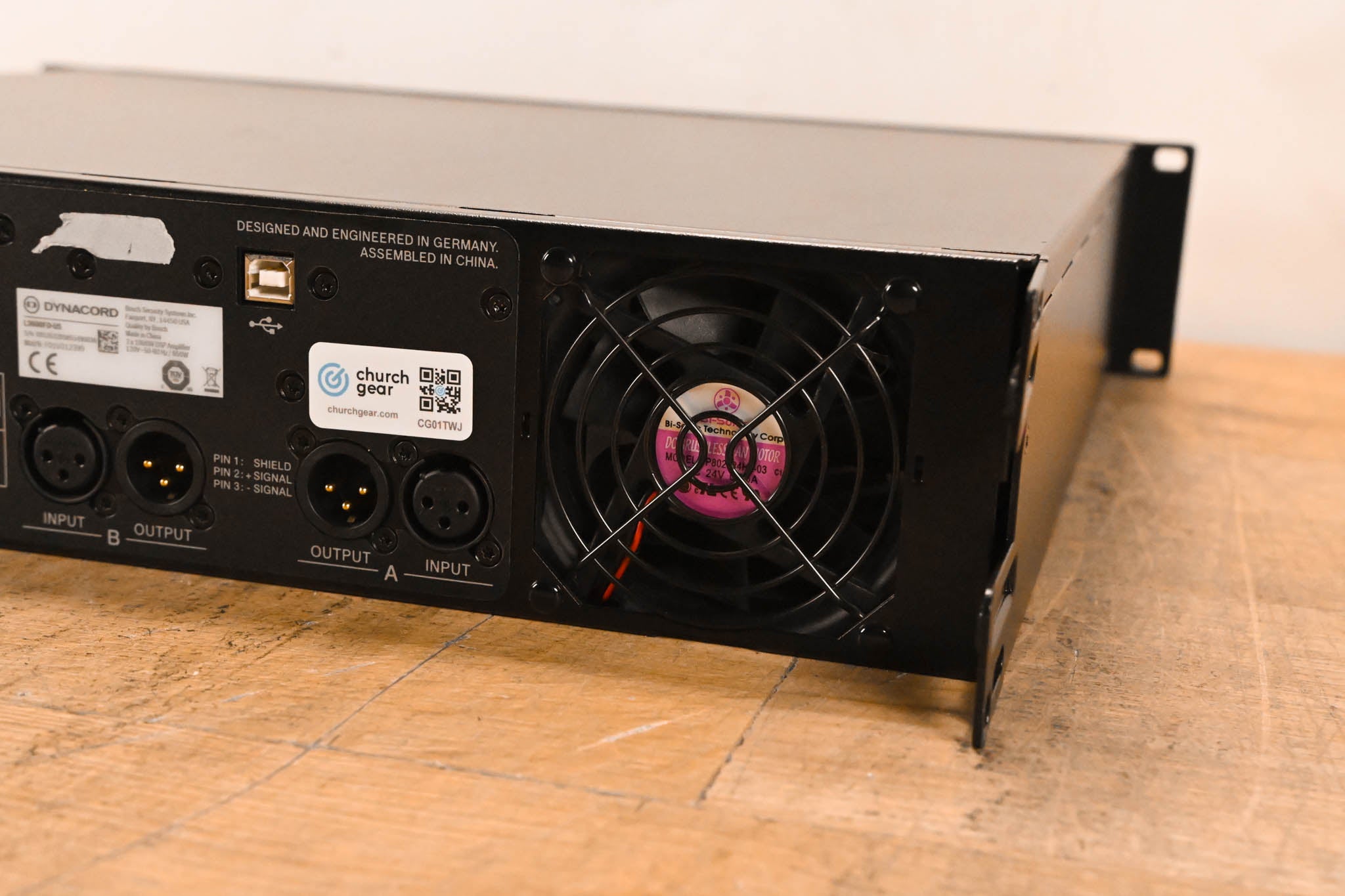 Dynacord L3600FD 2-Channel Power Amplifier with DSP