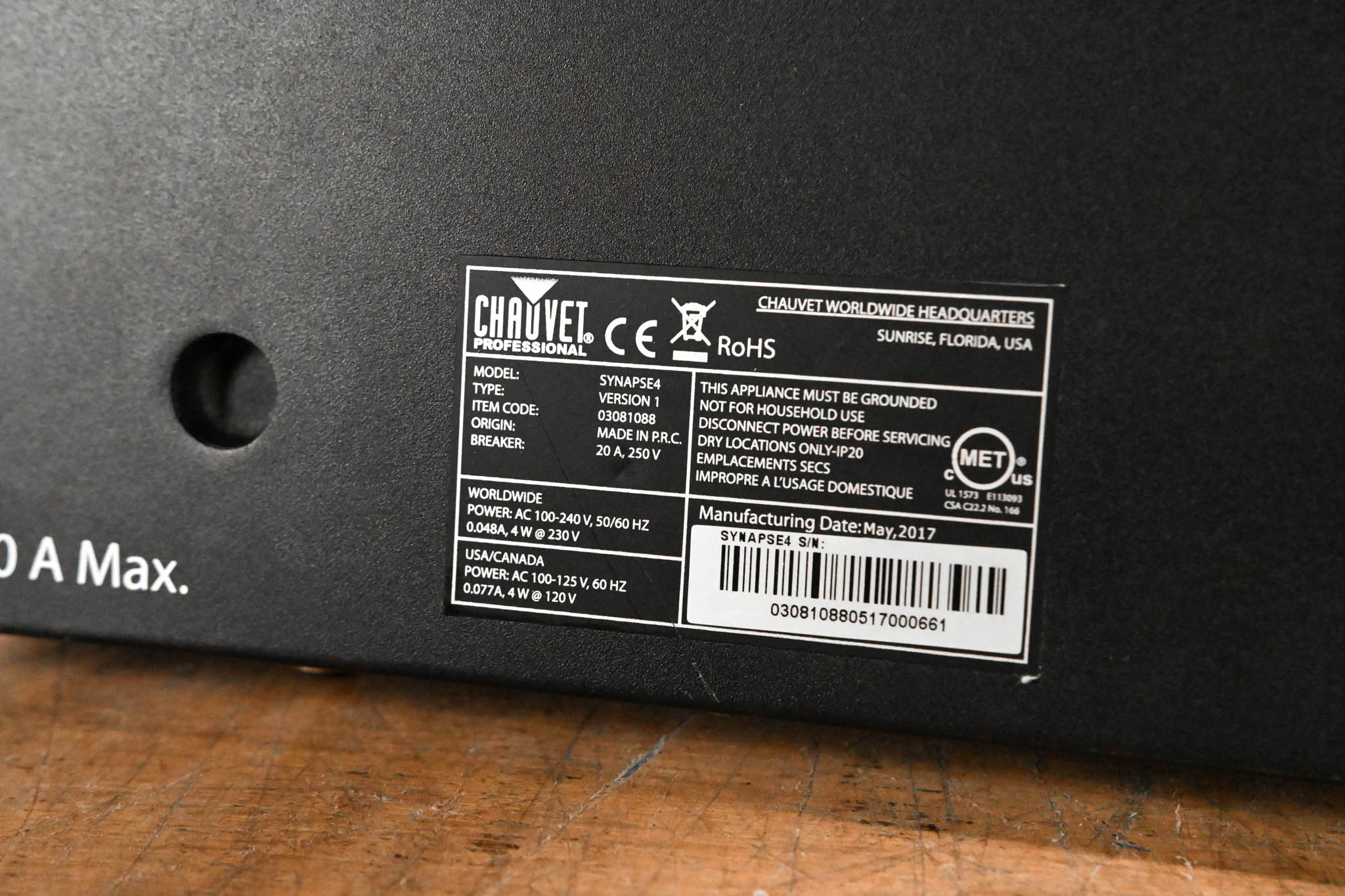 Chauvet Synapse 4 Intelligent DMX Relay Pack
