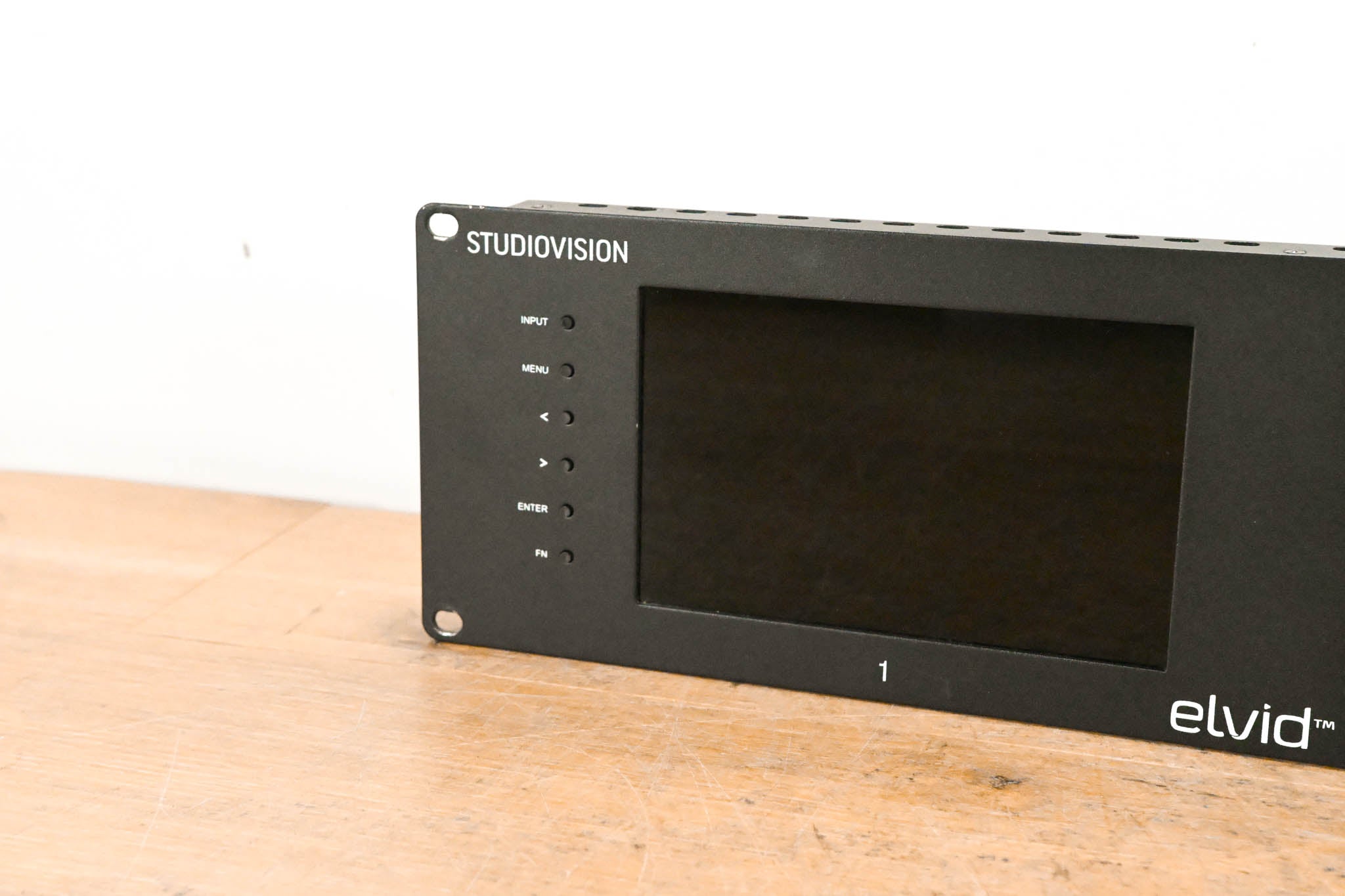 Elvid SRM-7X2-LT StudioVision Dual 7" Monitor Rackmount NO POWER SUPPLY