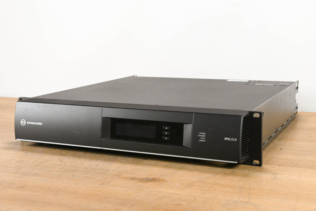 Dynacord IPX10:8 8 x 1250W 8-Channel Installation DSP Amplifier