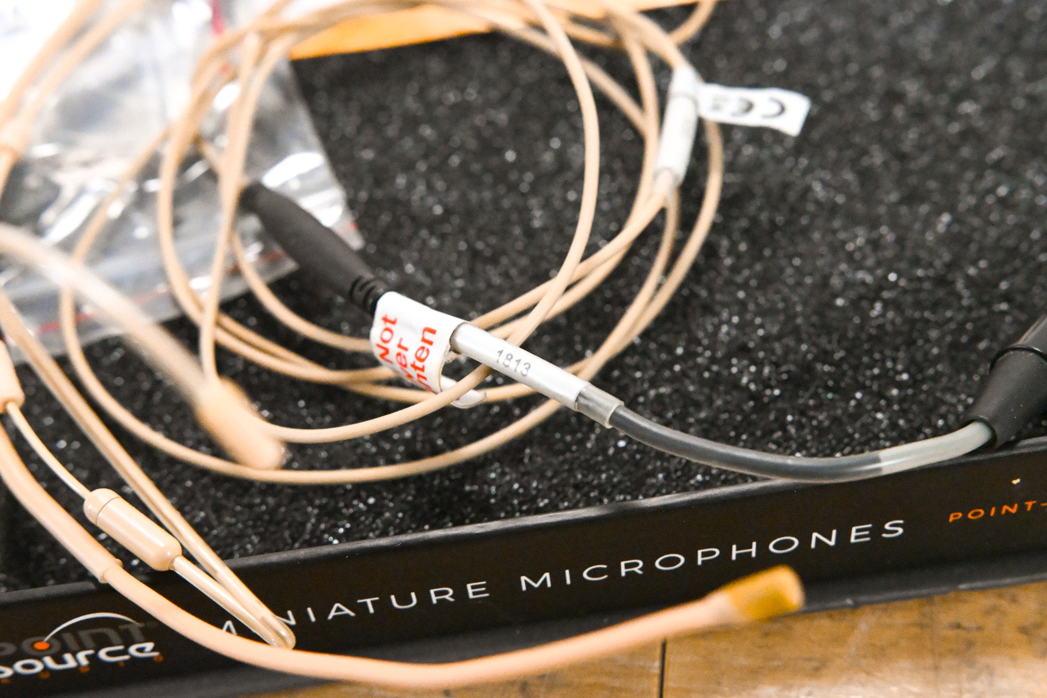 Point Source Audio CO-8WD-XSH-BE OMNI Waterproof Headset Mic for Shure