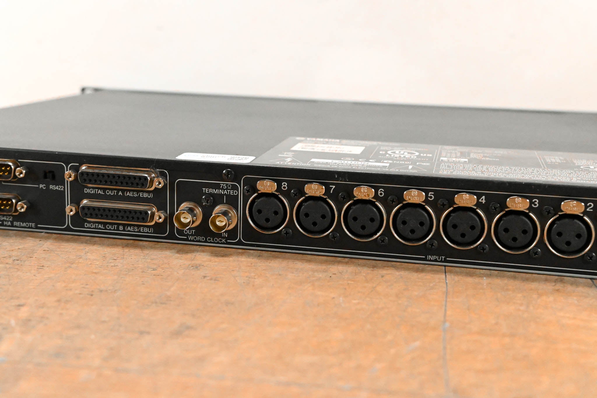 Yamaha AD8HR AD Converter with Remote Preamp