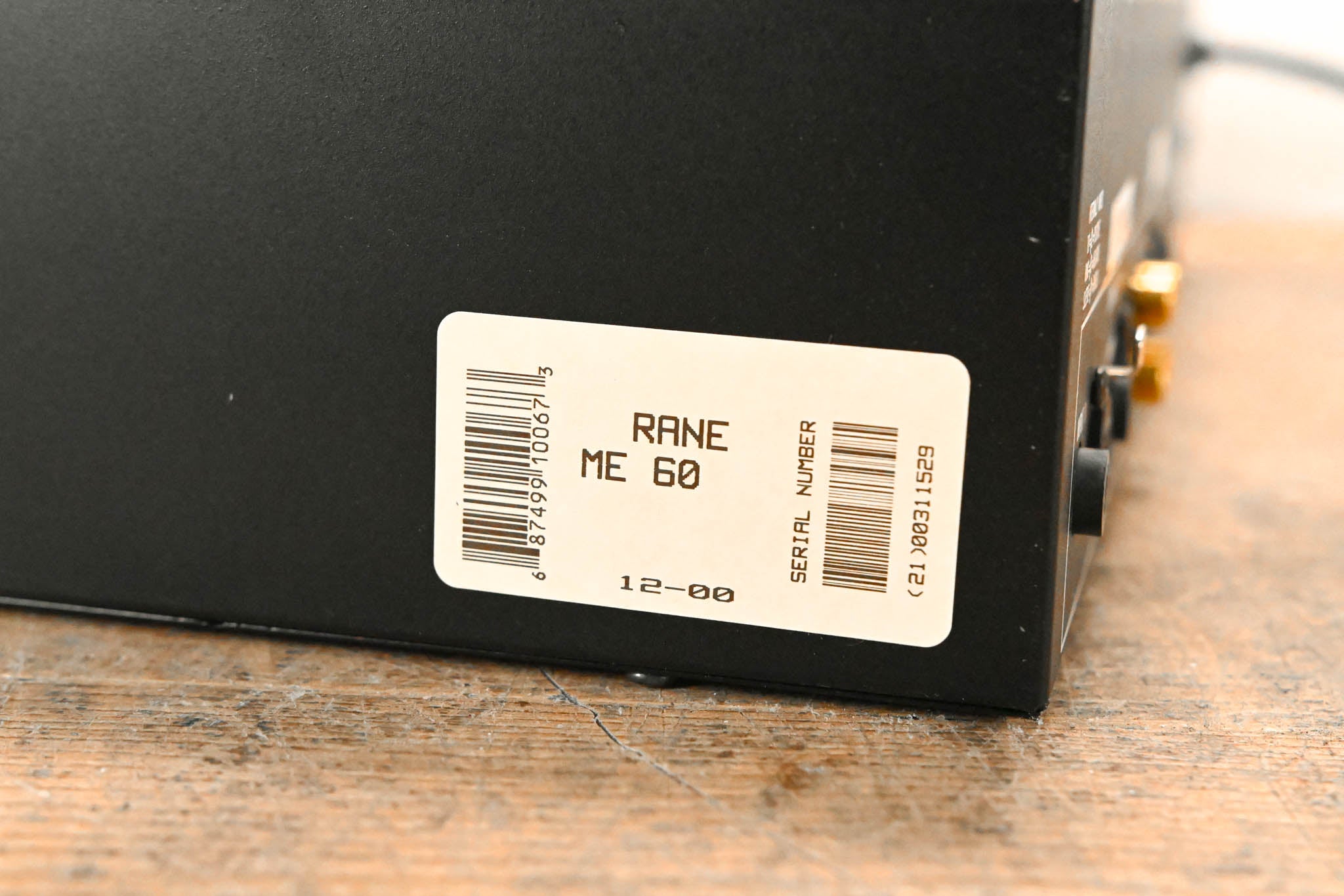 Rane ME 60 Two-Channel 31-Band Graphic Equalizer