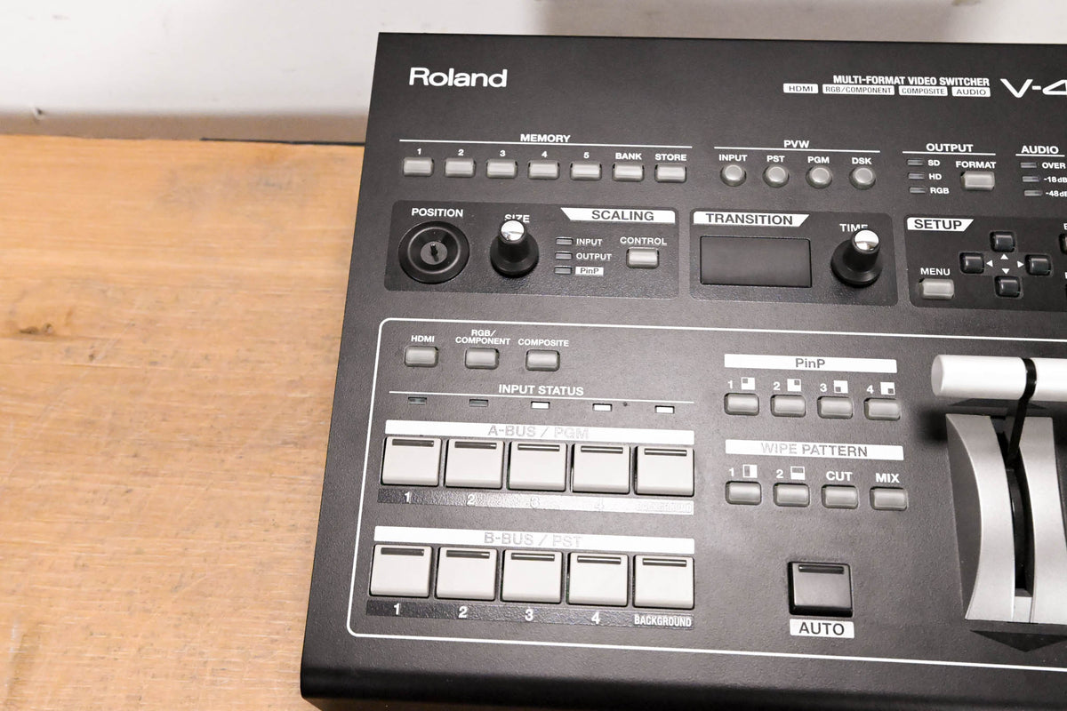 Roland V-40HD Multi-Format Video Switcher (NO POWER SUPPLY)
